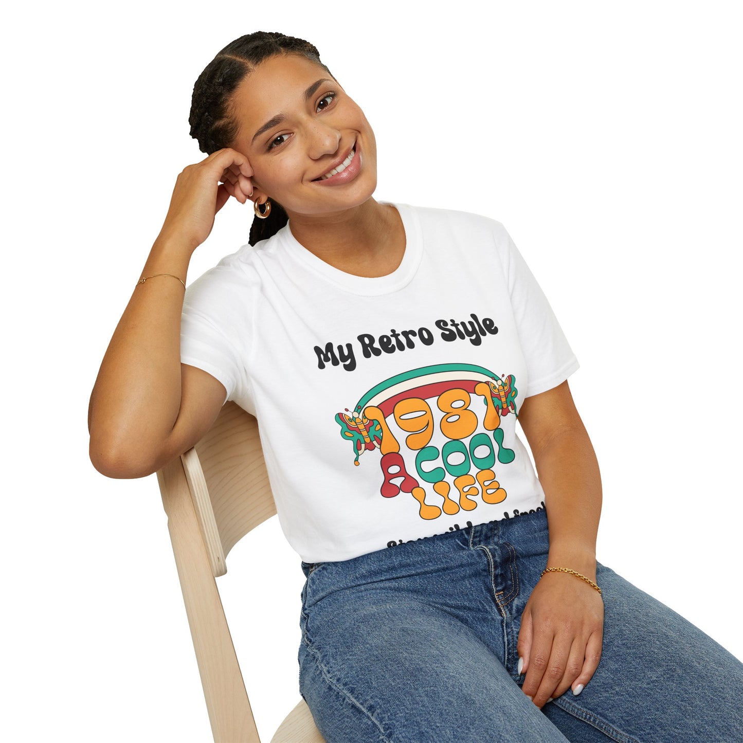Retro T Shirt, Retro Design Shirt, Retro Art Tee Shirt, T-shirt with Retro Style