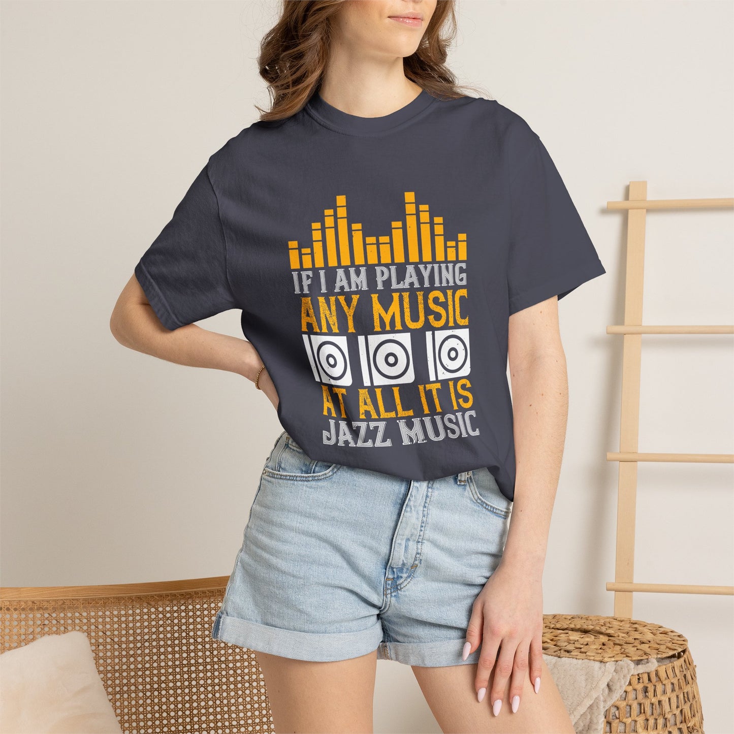 Music Graphic Design Unisex Cotton T-shirt m17