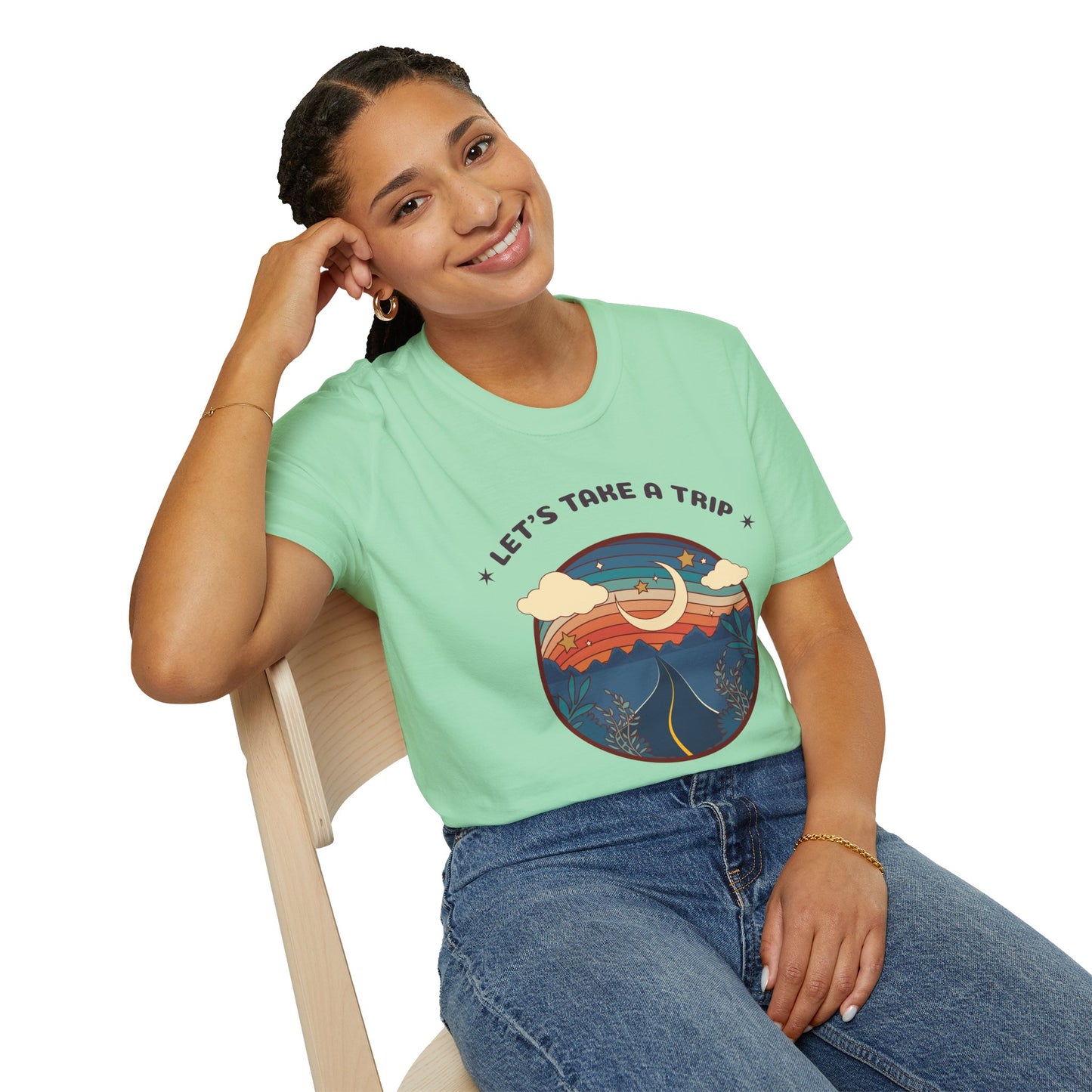 Retro T Shirt, Retro Design Shirt, Retro Art Tee Shirt, T-shirt with Retro Style