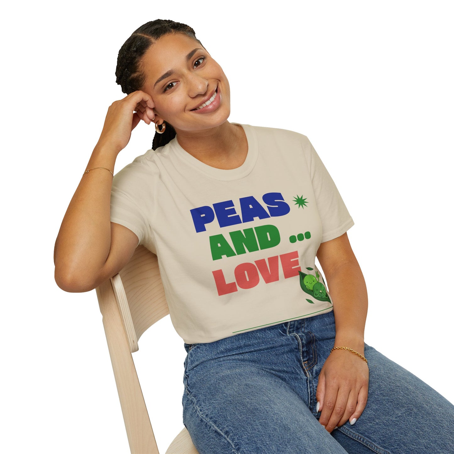Food Tees, Funny Food T Shirts, Funny T Shirts, Shirt with Vegetables, Shirt with Peas