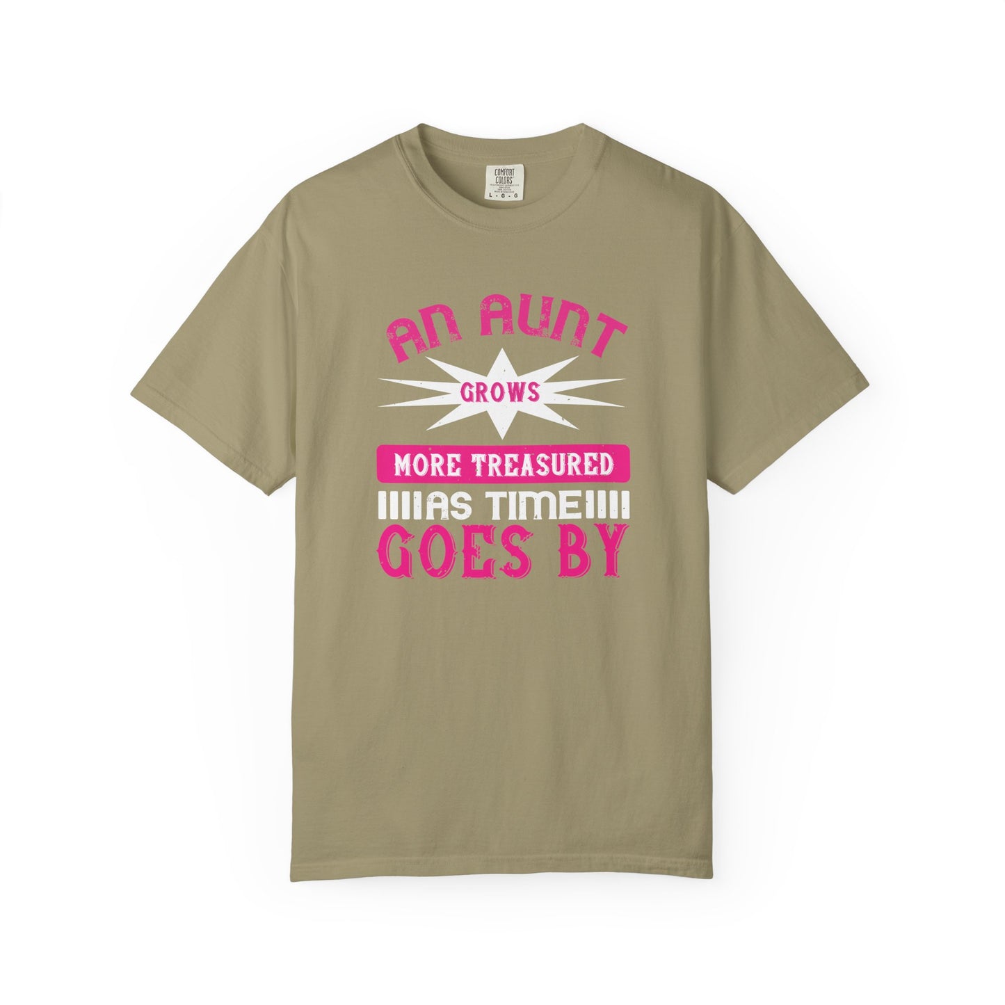 An Aunt T-shirt Mother Day Mama Tee Unisex Comfort Colors Garment-Dyed Cotton h62