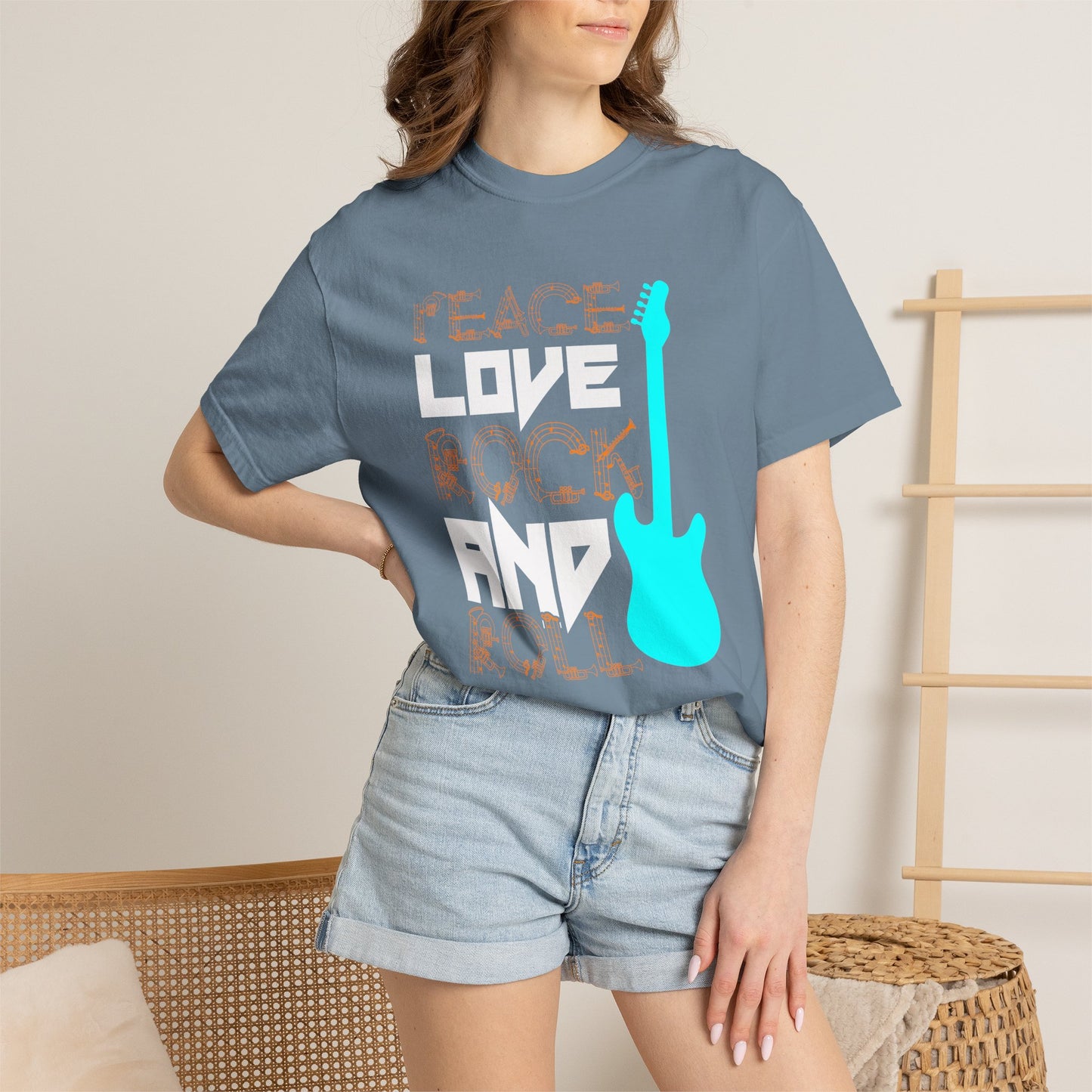 Music Graphic Design Unisex Cotton T-shirt 078