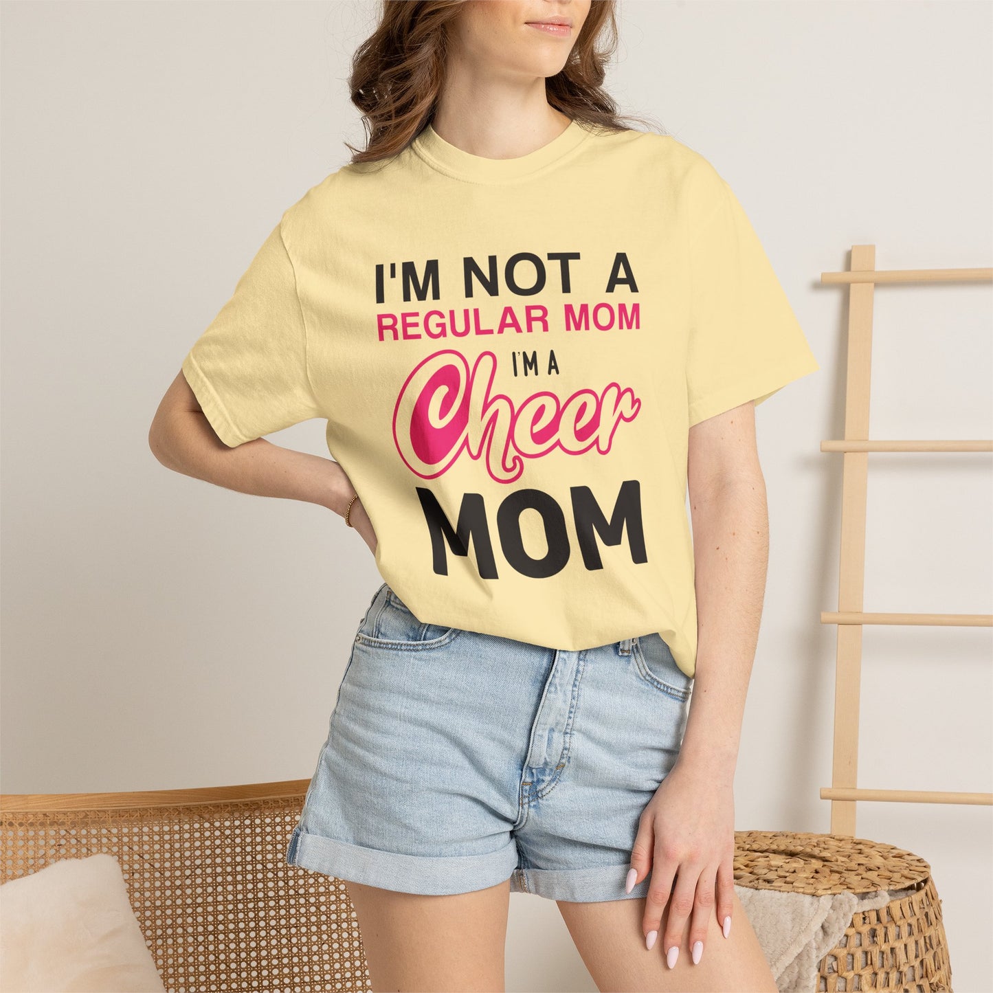 Mom T-shirt Mother's Day Mama Tee Unisex Comfort Colors Garment-Dyed Cotton h23