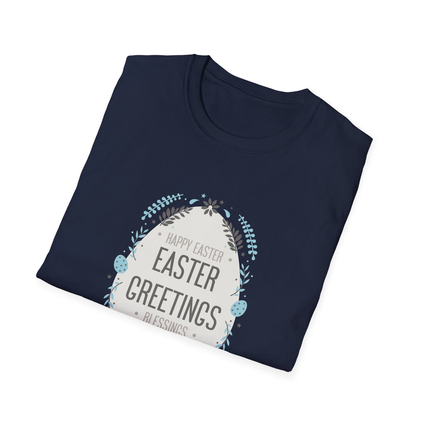 Easter Day T-Shirt, Tee Shirt with Easter Signature, T Shirt with Easter Prints, Tee Shirt with Easter Design - 5