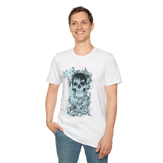 Skull T Shirt, Skull Design Shirt, Skull Art Tee Shirt, T-shirt with Skull 5