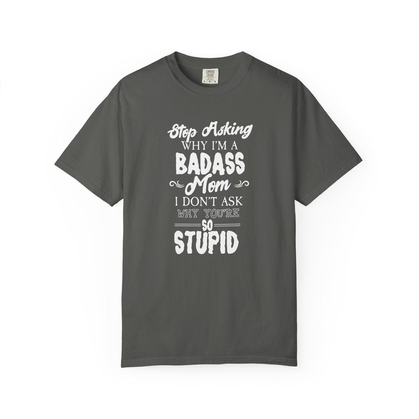 Mom T-shirt Mother's Day Mama Tee Unisex Comfort Colors Garment-Dyed Cotton h39