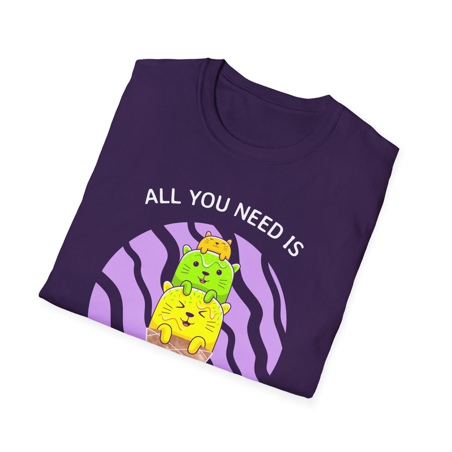 Food Tees, Funny Food T Shirts, Funny T Shirts, Shirt with Food, Junk Food Tees, Shirt with Ice Cream, Ice Cream T-Shirt