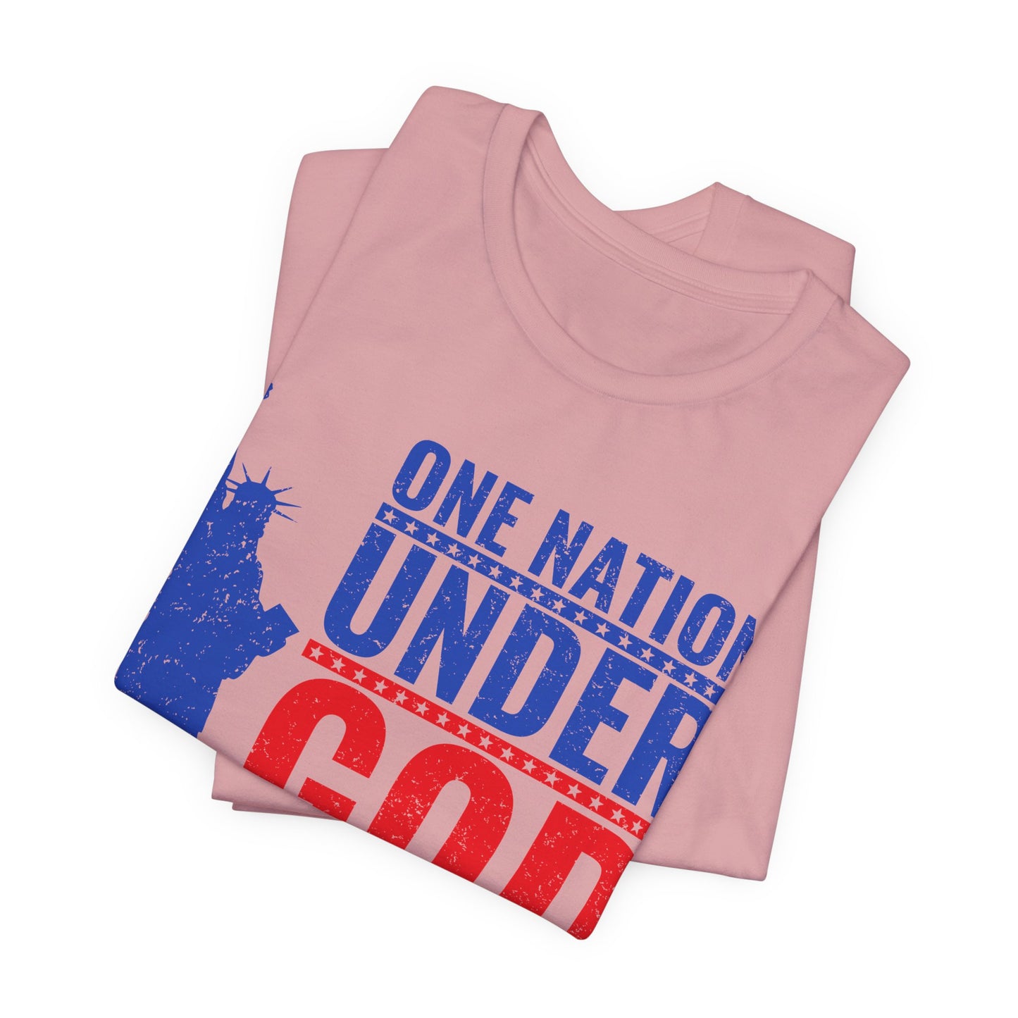 Statue of Liberty Patriotic Graphic Unisex Cotton T-Shirt a6