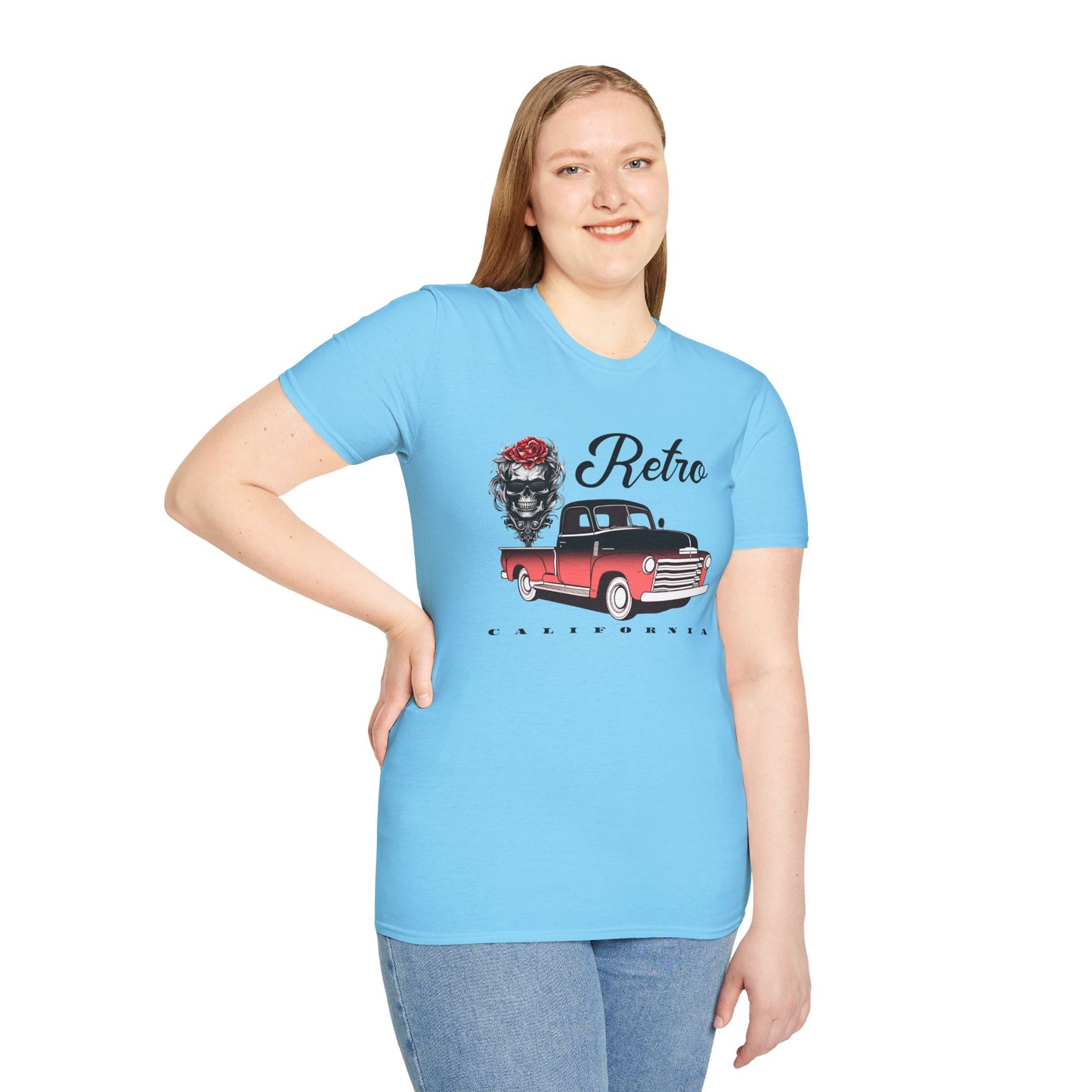 Retro T Shirt, Retro Design Shirt, Retro Art Tee Shirt, T-shirt with Retro Style