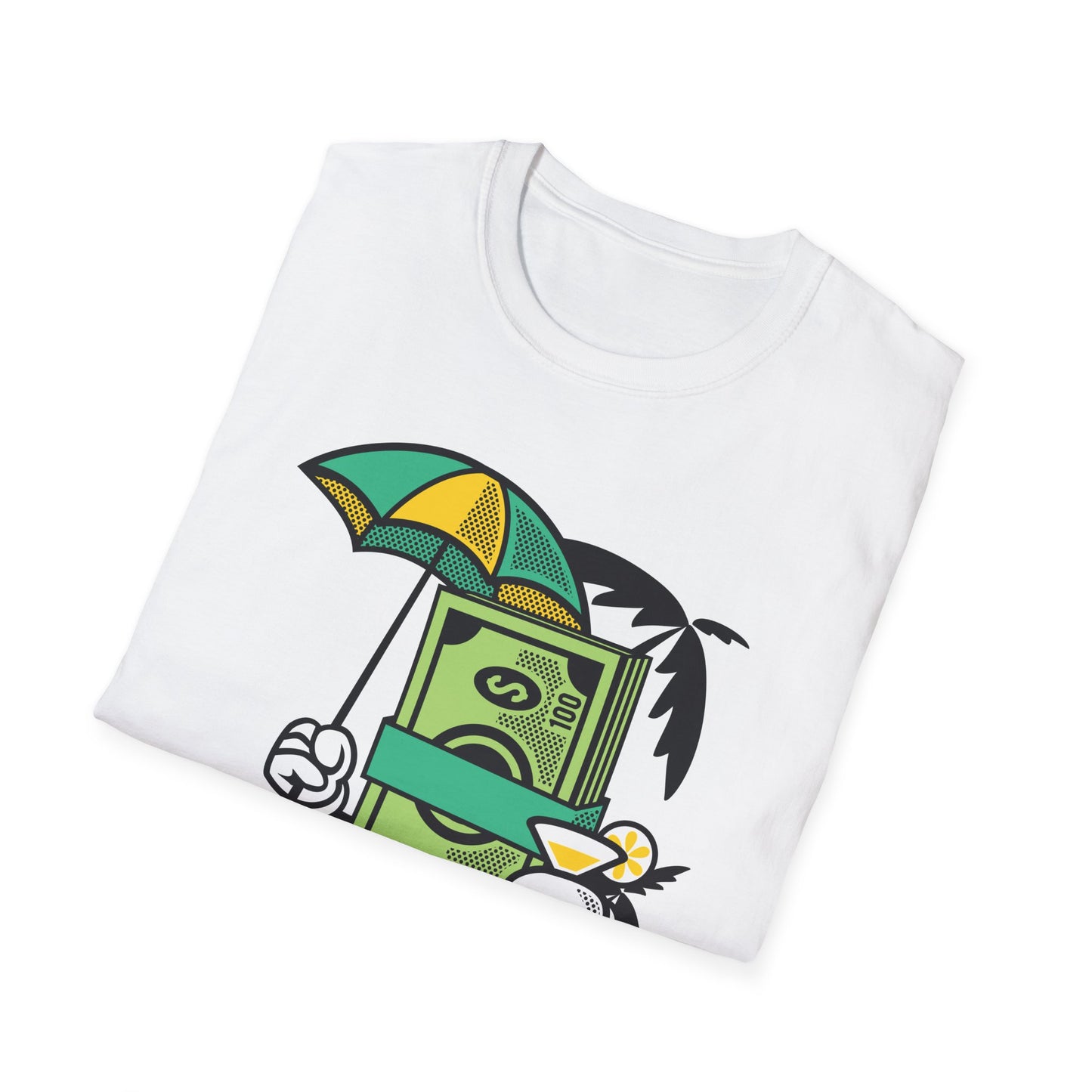 Cartoon T Shirt Animation T Shirt Funny Tee Unisex Softstyle Cotton Tee Art Design 64000