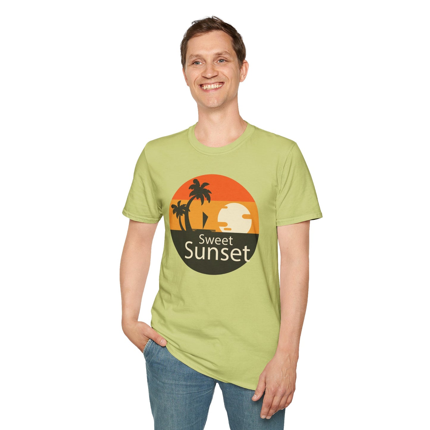 Summer T-Shirt, Summer Design Shirts, Art Tee Shirt with Summer Design - 5