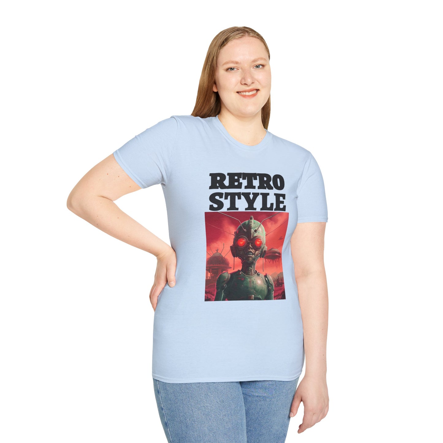 Retro T Shirt, Retro Design Shirt, Retro Art Tee Shirt, T-shirt with Retro Style