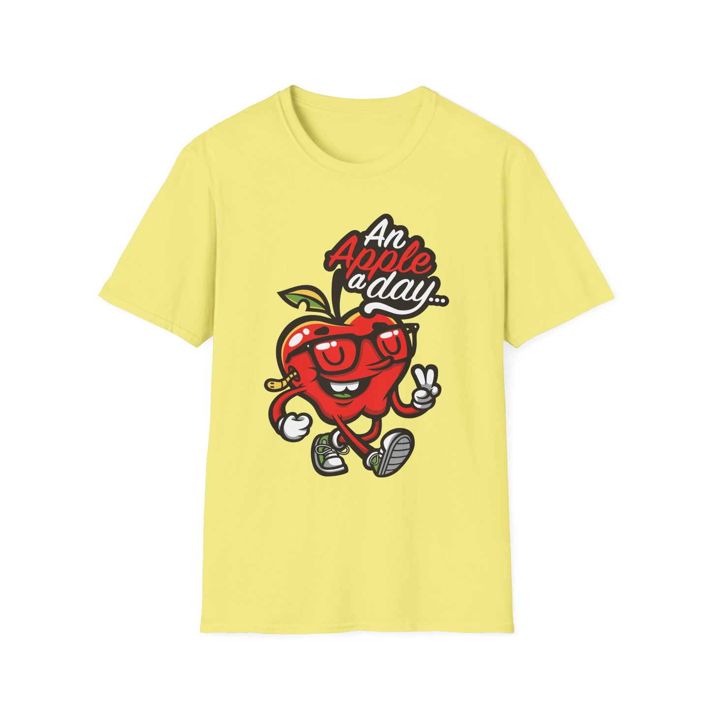 Cartoon T Shirt Animation Tee Funny Tee Unisex Softstyle Cotton Shirt Gildan Softstyle 64000