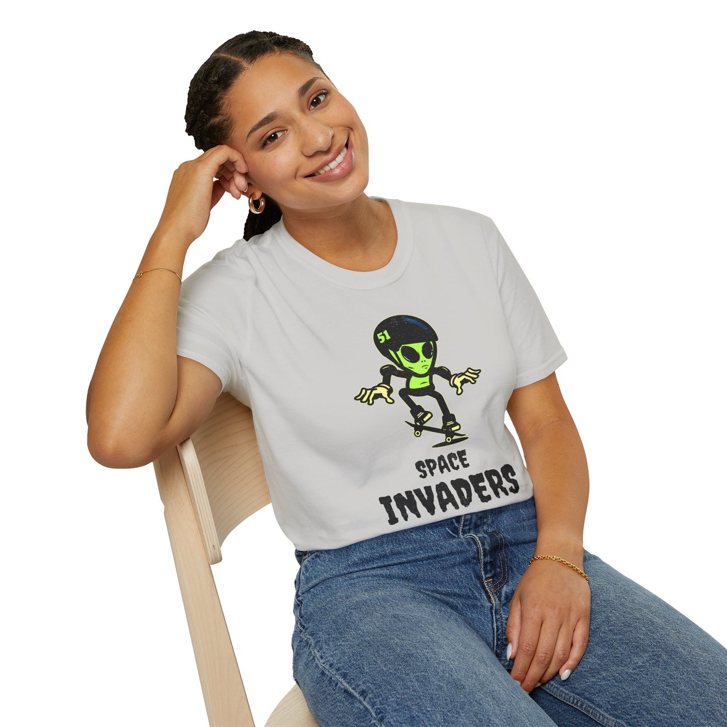 Funny T Shirts, UFO Tees, Funny Aliens Shirt - 4