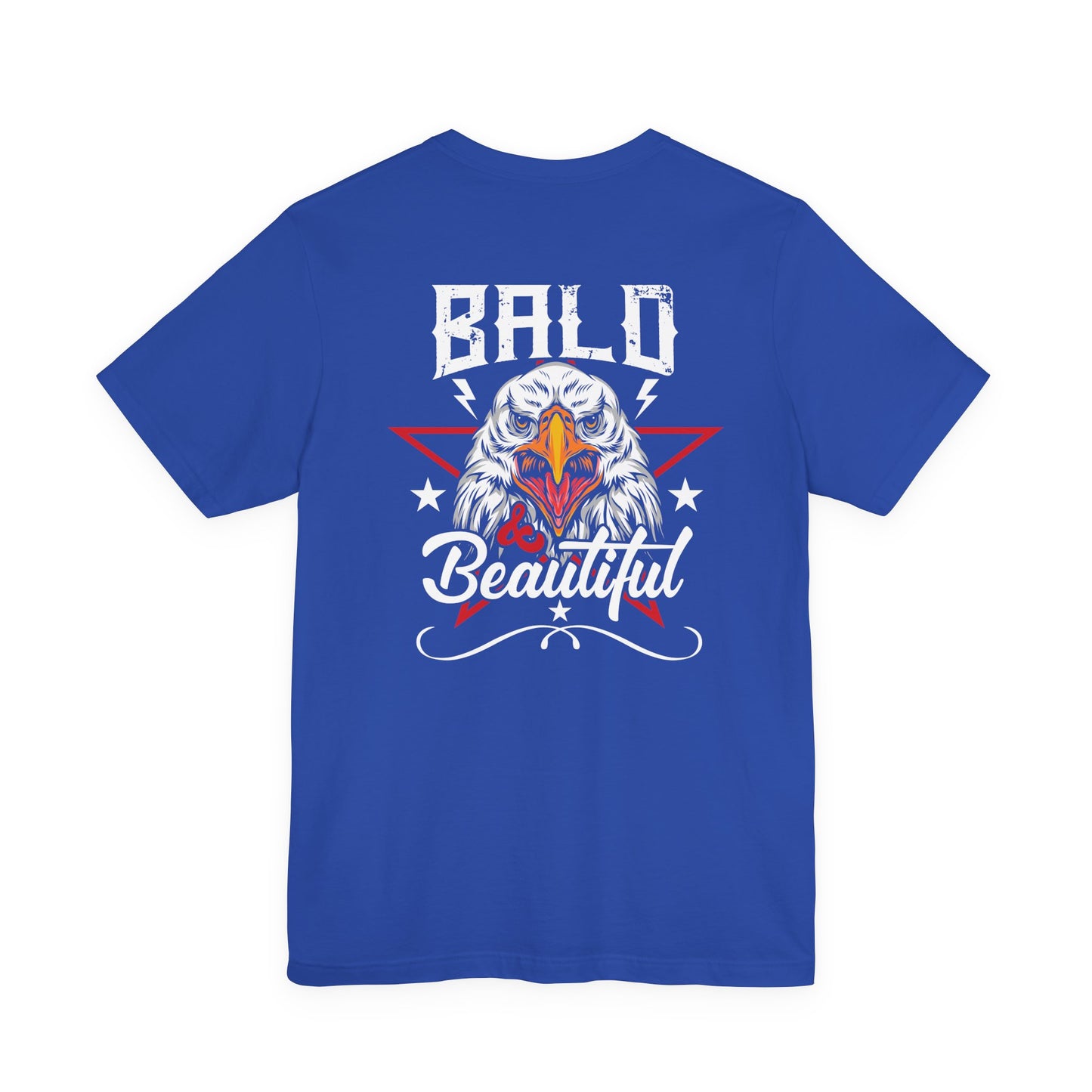 Bald Eagle Graphic Illustration Unisex Cotton Tee a3
