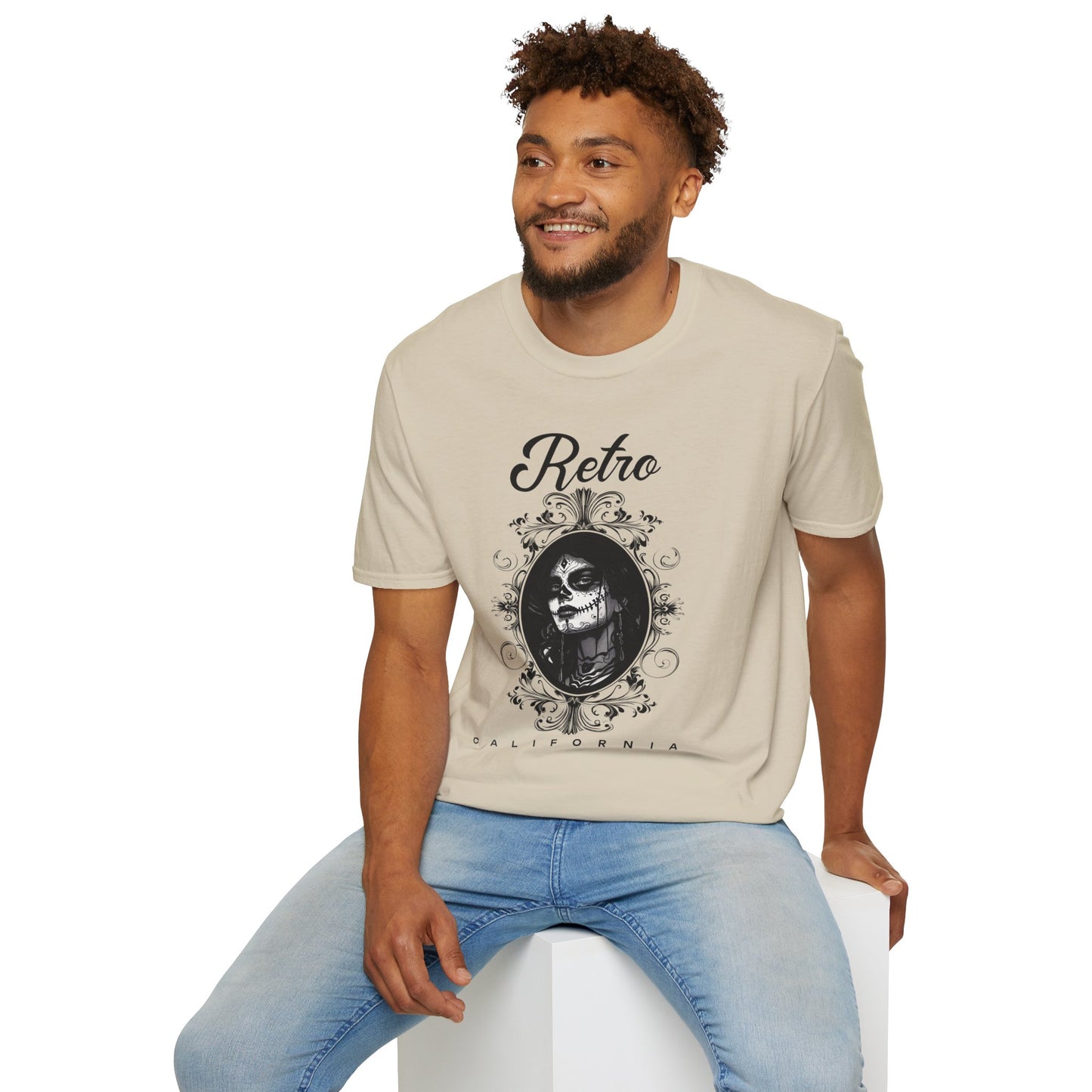 Retro T Shirt, Retro Design Shirt, Retro Art Tee Shirt, T-shirt with Retro Style
