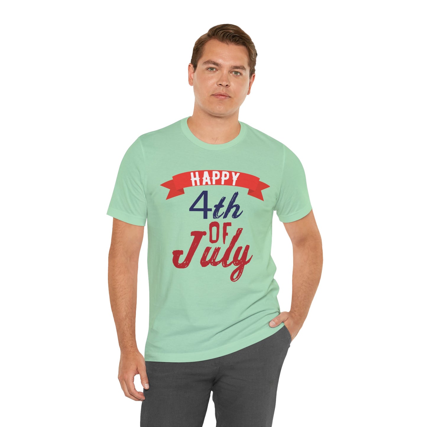 Independence Day Graphic Unisex Cotton T-Shirt 012