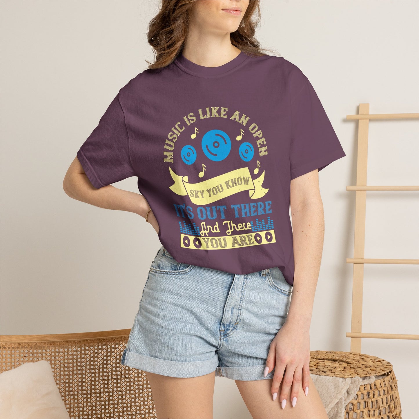 Music Graphic Design Unisex Cotton T-shirt m29
