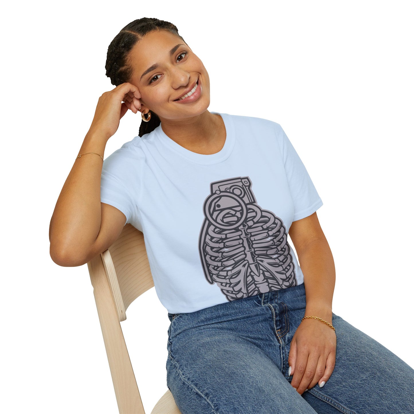 Cartoon T Shirt Animation T Shirt Funny Tee Shirt Unisex Gildan Softstyle 64000 Cotton