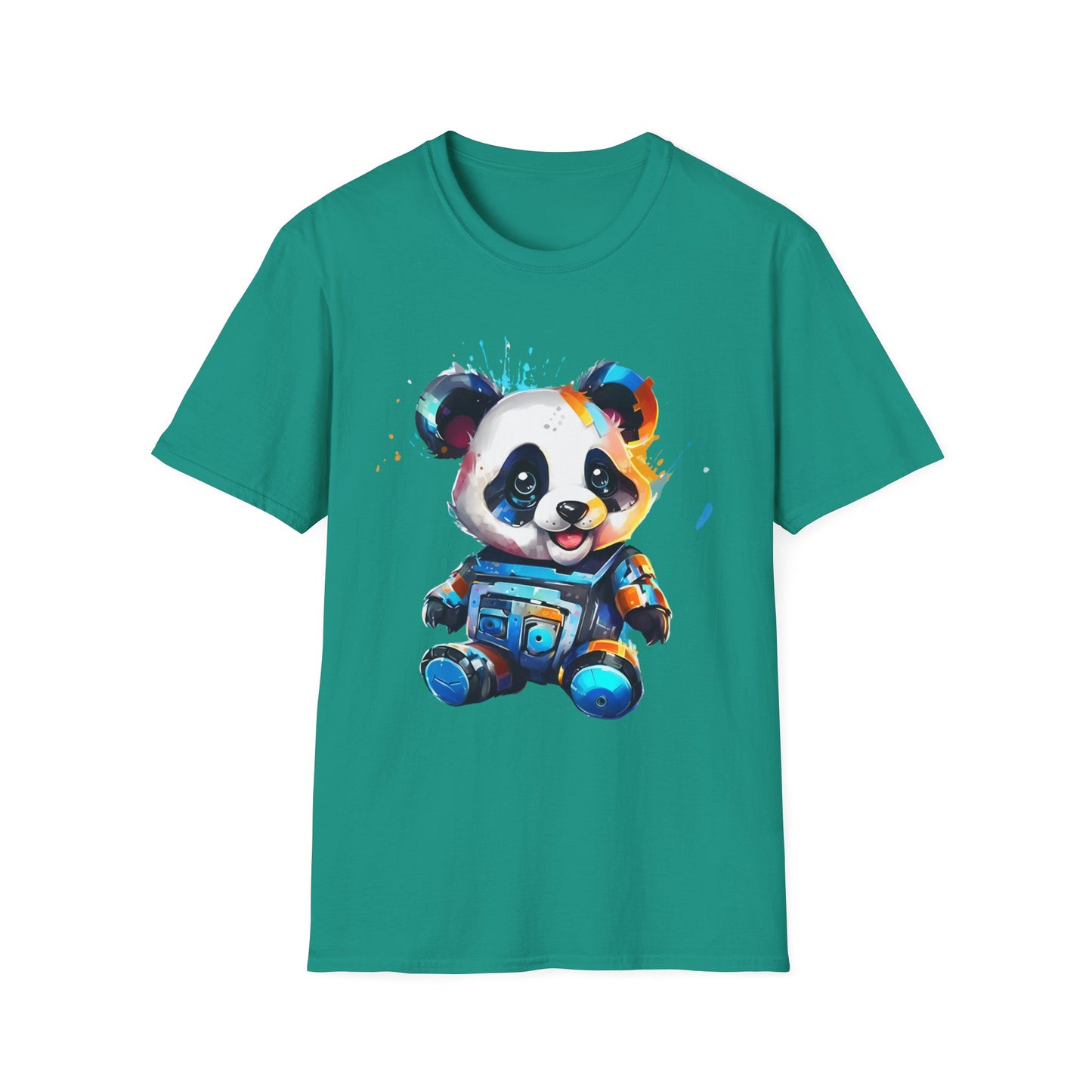 Animals Tees, Funny Animals Shirt, T Shirts with Funny Animals, T-Shirt with Panda, Panda Tees