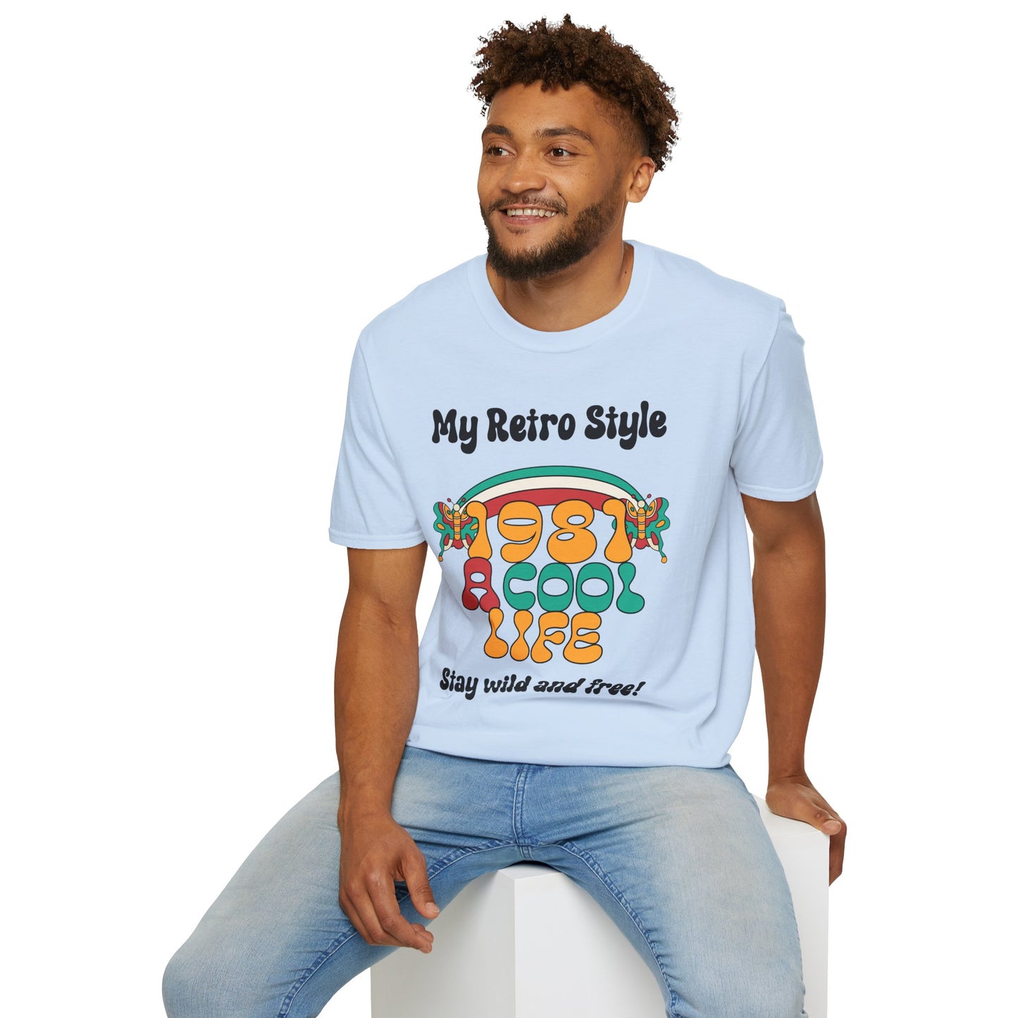 Retro T Shirt, Retro Design Shirt, Retro Art Tee Shirt, T-shirt with Retro Style