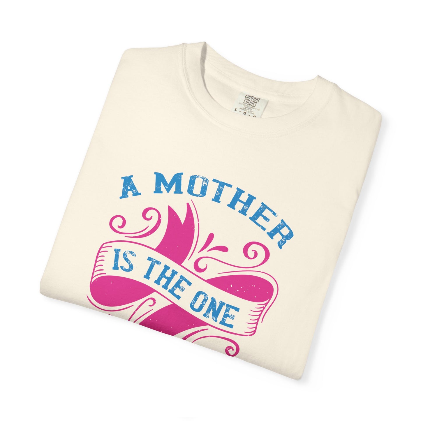 Mom T-shirt Mother Day Mama Tee Unisex Comfort Colors Garment-Dyed Cotton h54