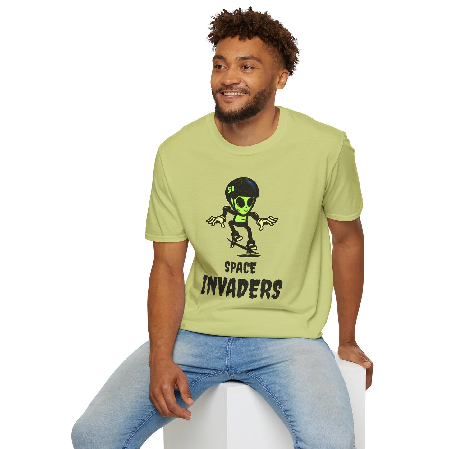 Funny T Shirts, UFO Tees, Funny Aliens Shirt - 4