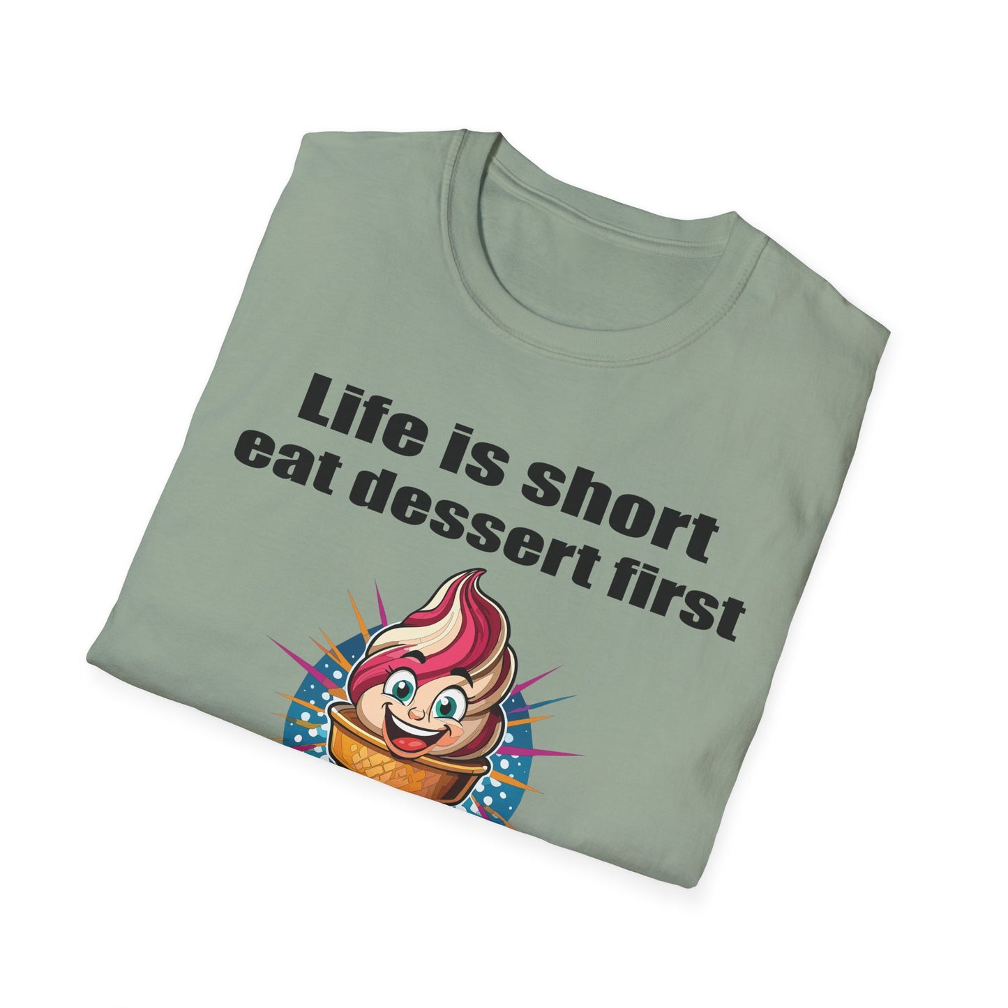 Food Tees, Funny Food T Shirts, Funny T Shirts, Shirt with Food, Junk Food Tees, Shirt with Ice Cream, Ice Cream T-Shirt
