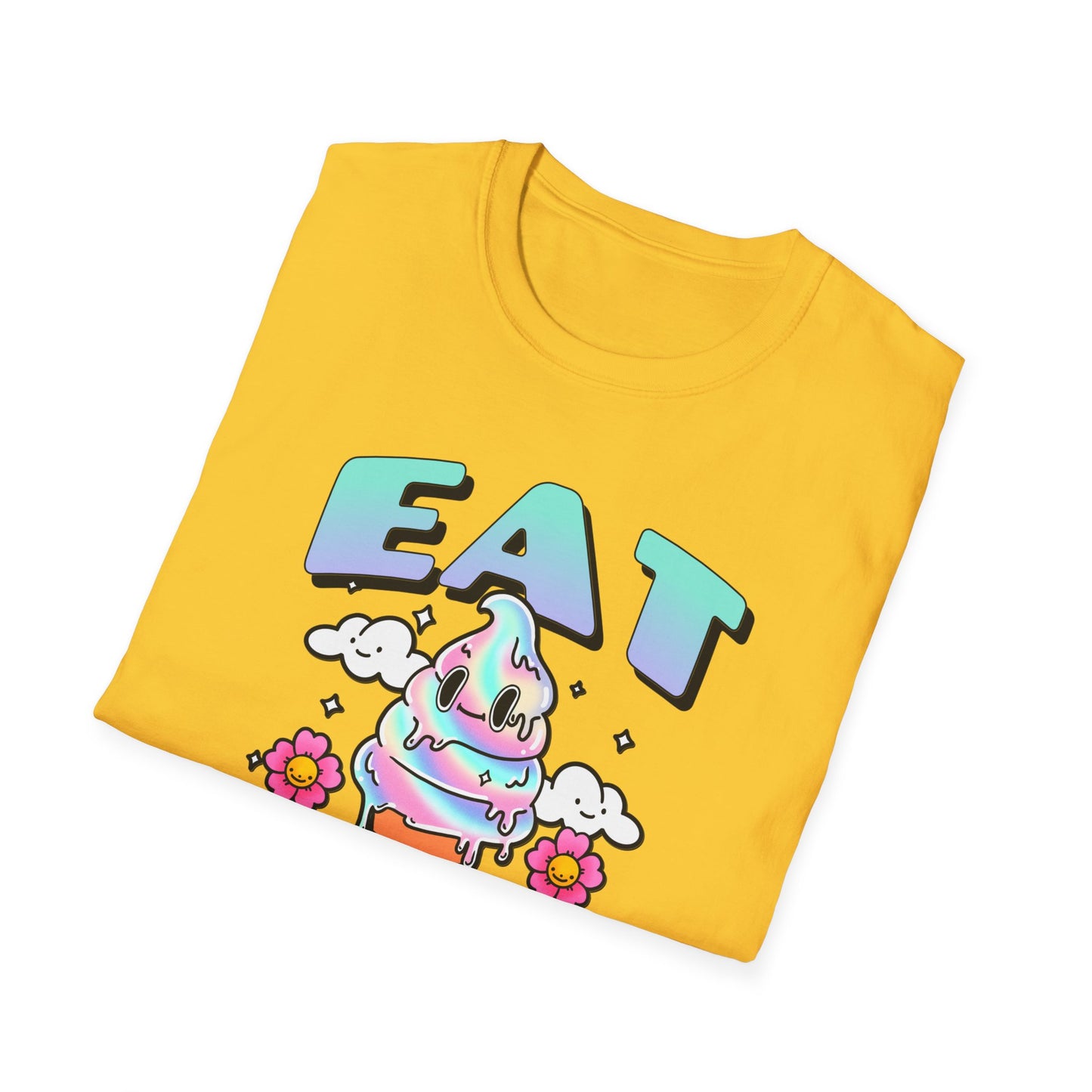 Food Tees, Funny Food T Shirts, Funny T Shirts, Shirt with Food, Junk Food Tees, Shirt with Ice Cream, Ice Cream T-Shirt