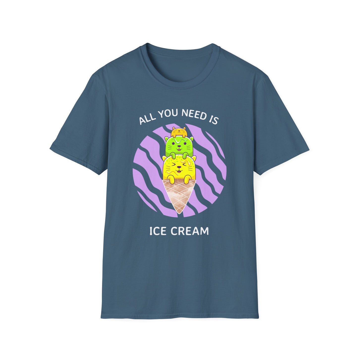 Food Tees, Funny Food T Shirts, Funny T Shirts, Shirt with Food, Junk Food Tees, Shirt with Ice Cream, Ice Cream T-Shirt