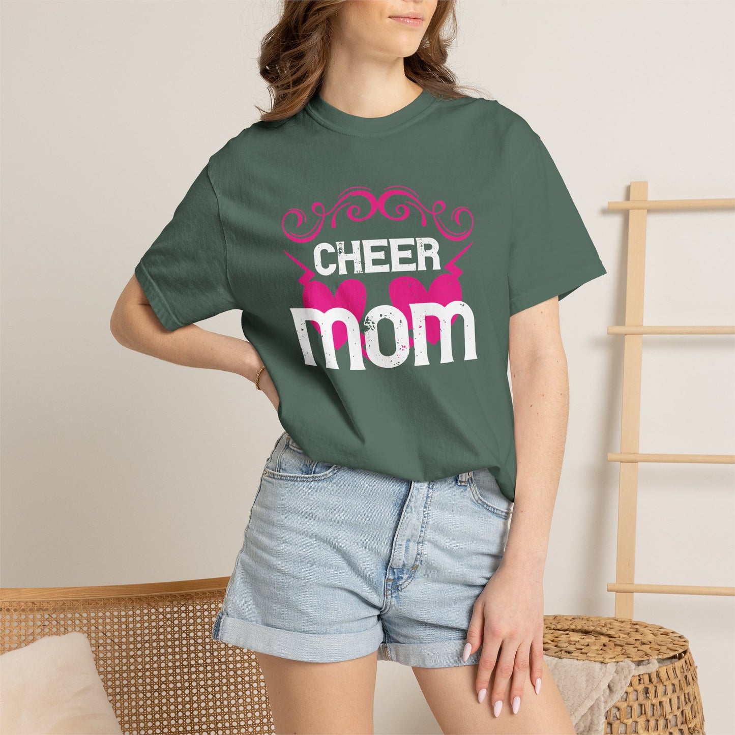 Mom T-shirt Mother Day Mama Tee Unisex Comfort Colors Garment-Dyed Cotton h67