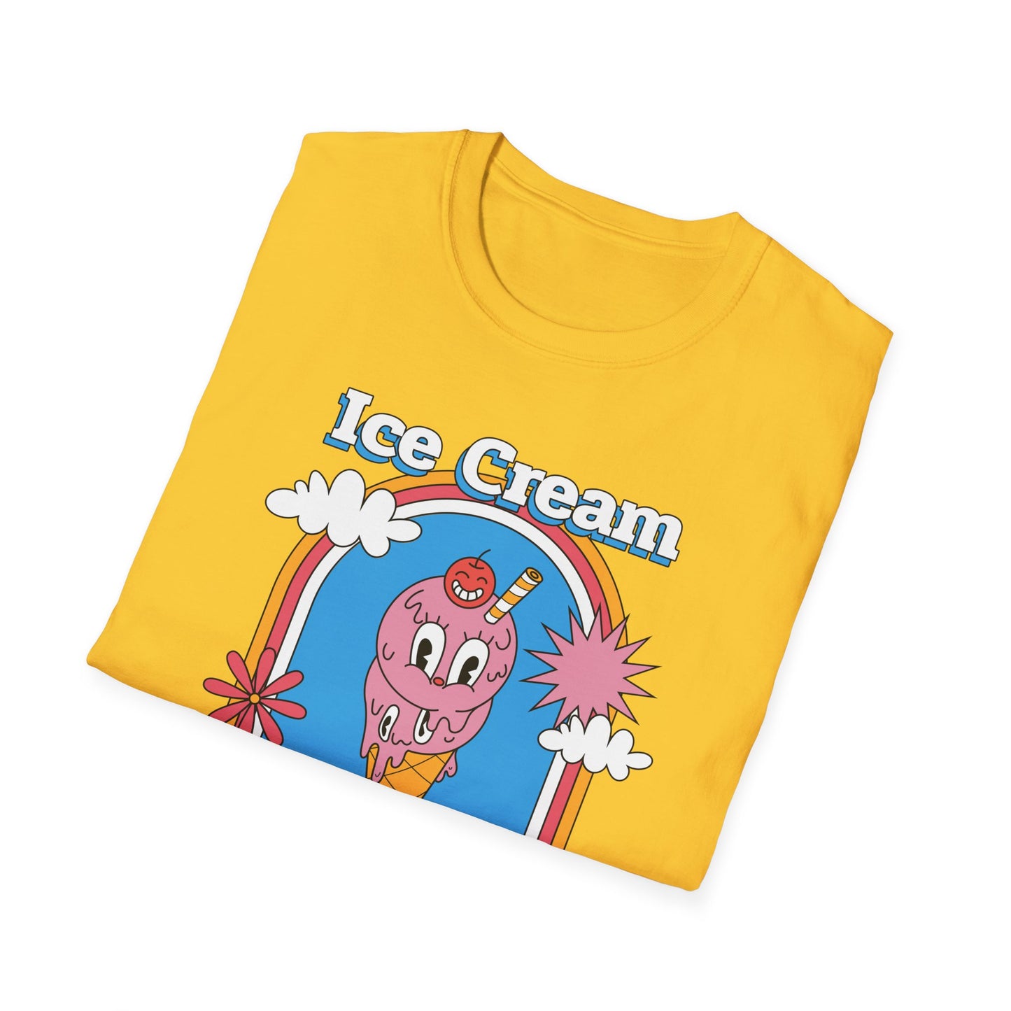 Food Tees, Funny Food T Shirts, Funny T Shirts, Shirt with Food, Junk Food Tees, Shirt with Ice Cream, Ice Cream T-Shirt