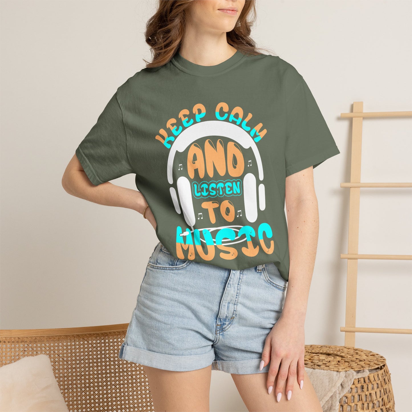 Music Graphic Design Unisex Cotton T-shirt 055