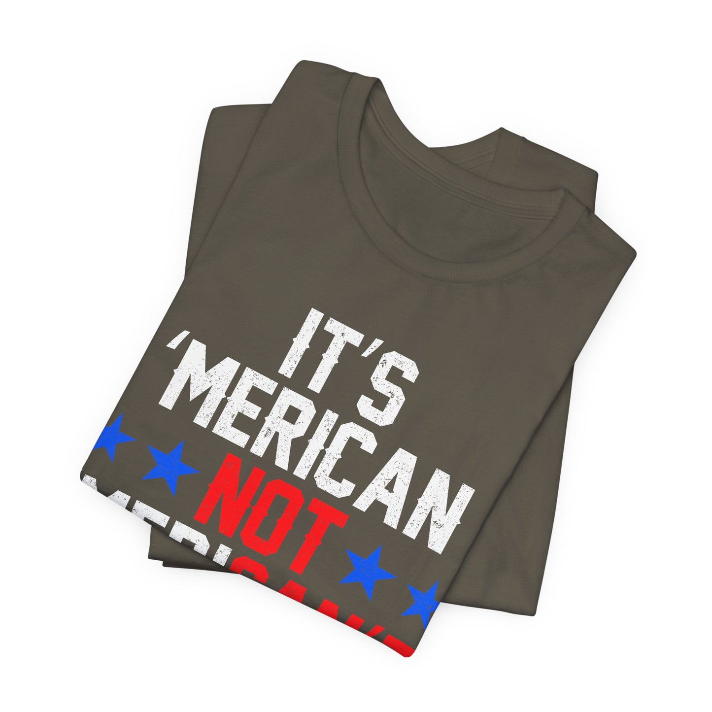 Patriotic USA Stars Graphic Unisex Cotton T-Shirt a5