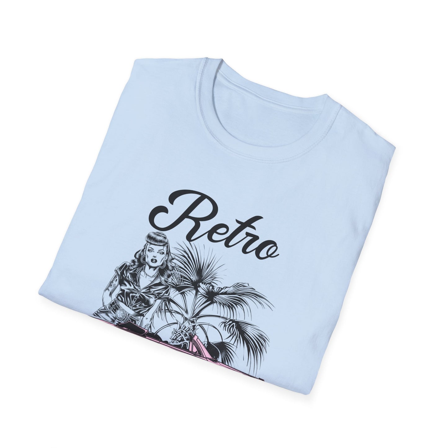 Retro T Shirt, Retro Design Shirt, Retro Art Tee Shirt, T-shirt with Retro Style