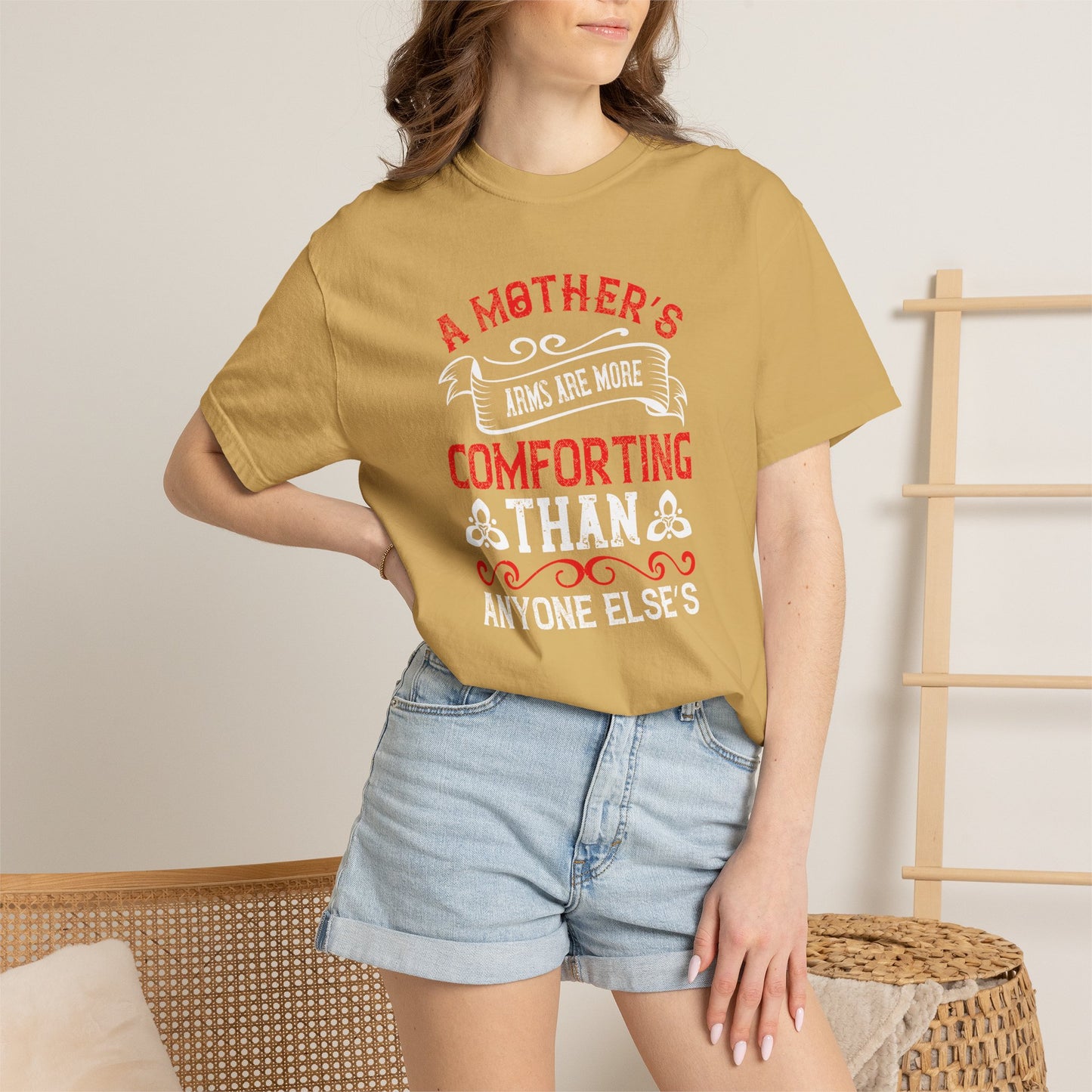 Mom T-shirt Mother Day Mama Tee Unisex Comfort Colors Garment-Dyed Cotton h57