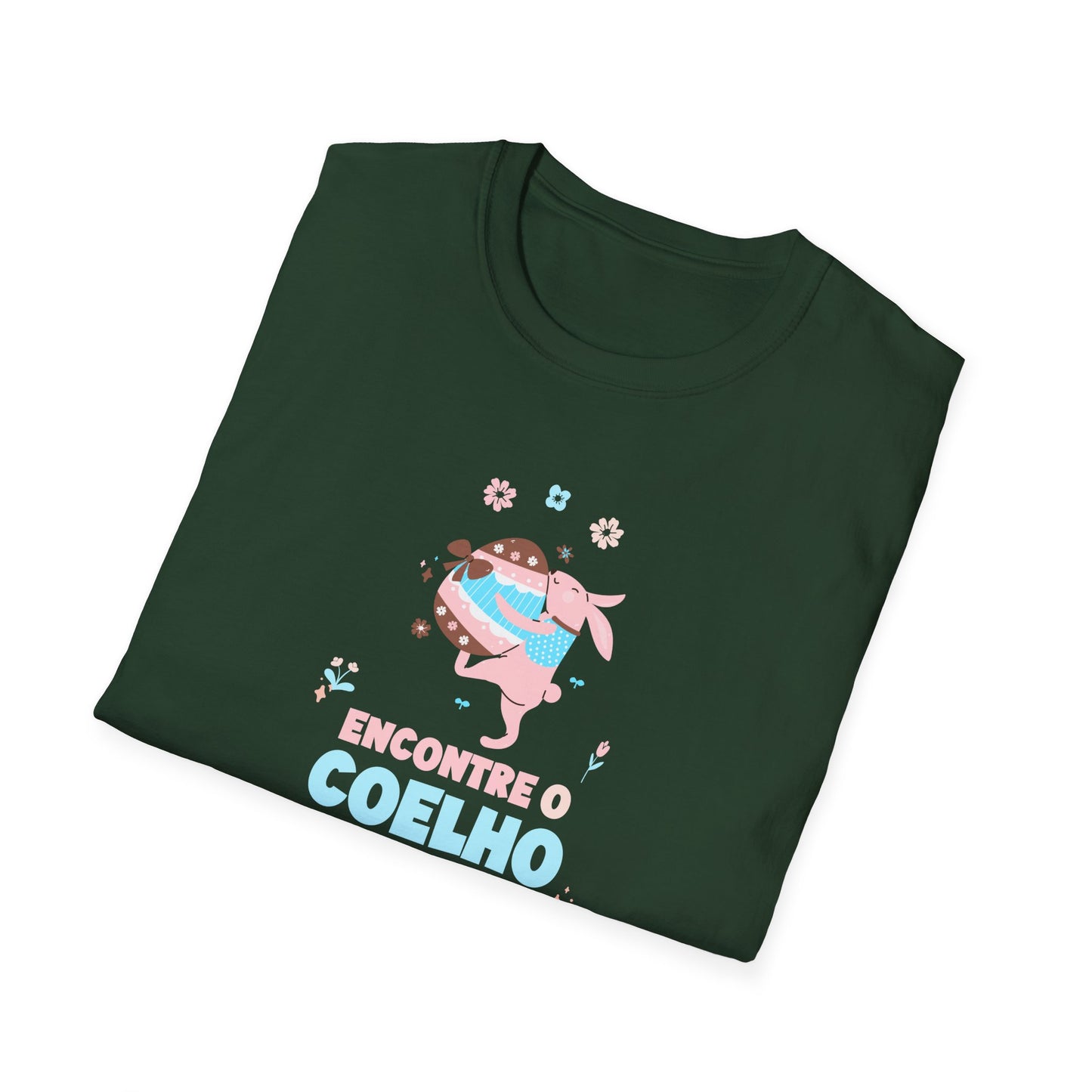 Easter Bunny T-Shirt, Tee Shirt with Easter Signature, T Shirt with Easter Prints, Tee Shirt with Easter Design - 16