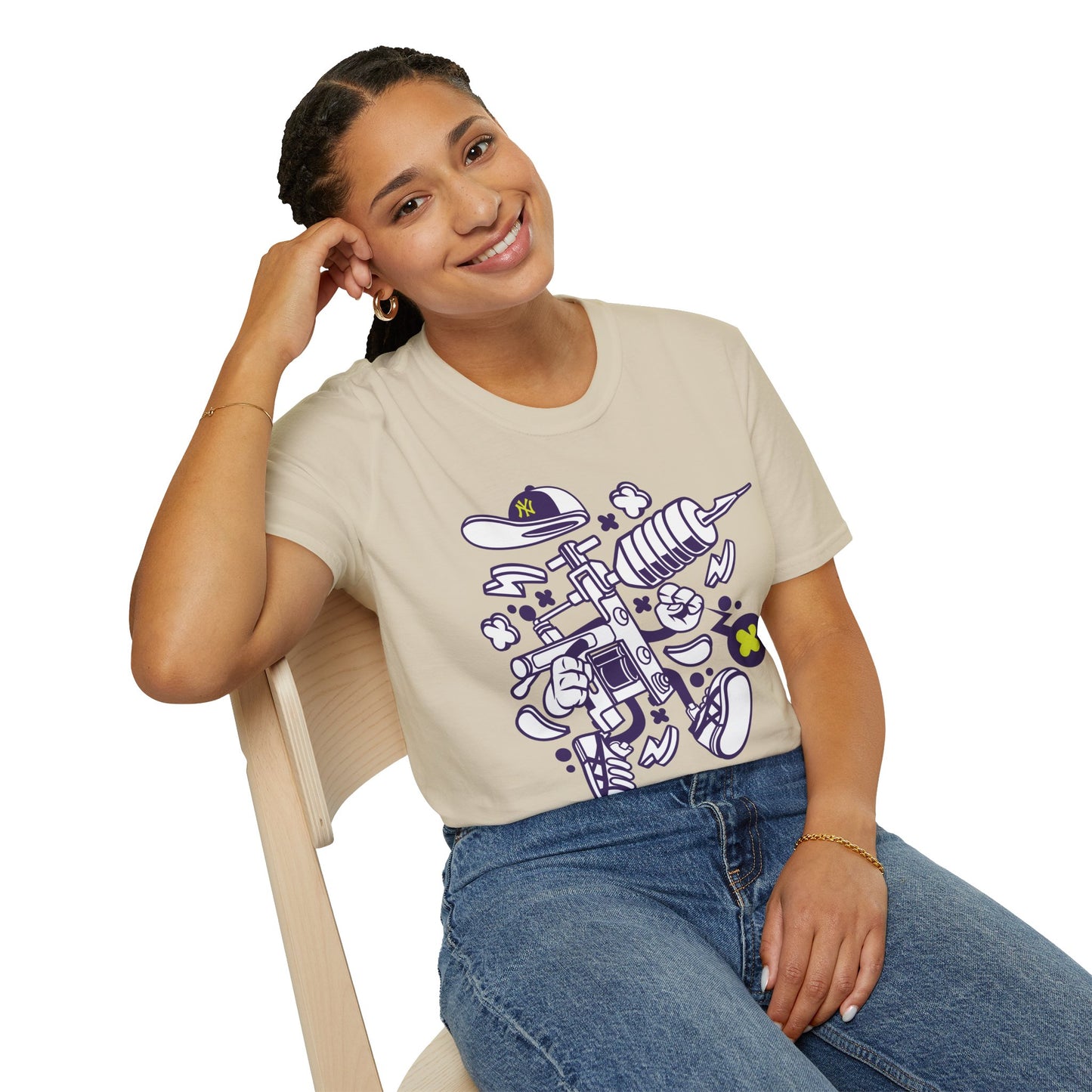 Cartoon T-Shirt, Animation T-Shirt, Funny Tee Shirt - 39