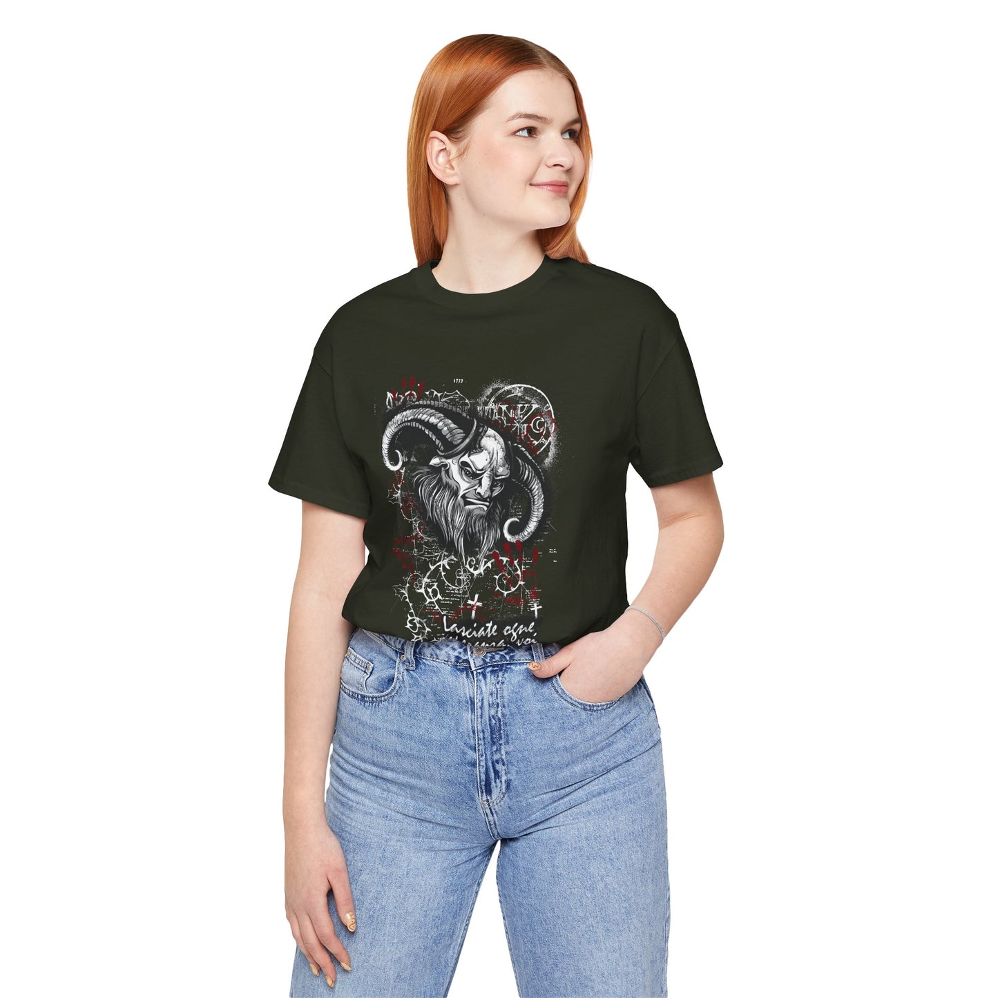 Gothic Graphic Unisex Cotton T-Shirt r14
