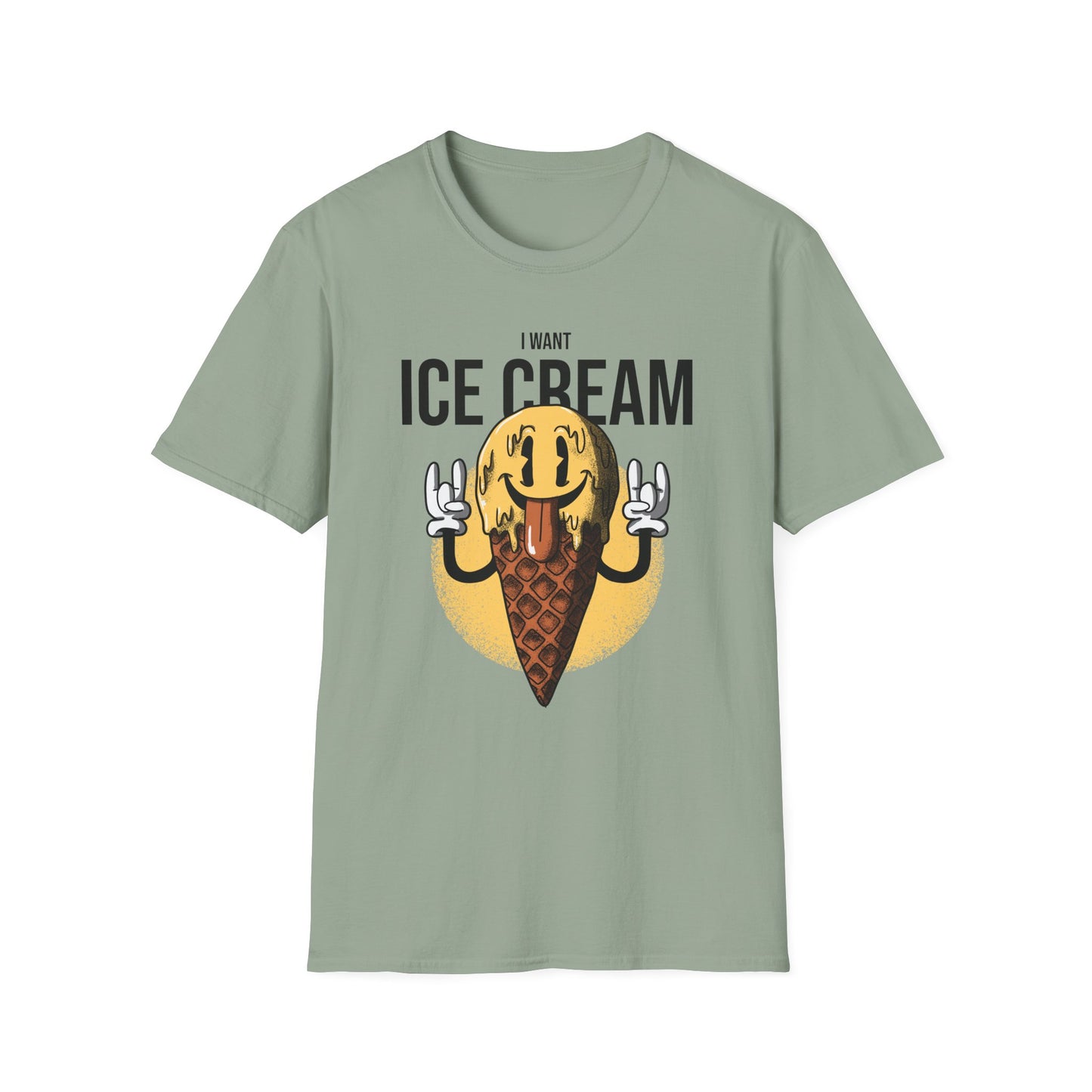 Food Tees, Funny Food T Shirts, Funny T Shirts, Shirt with Food, Junk Food Tees, Shirt with Ice Cream, Ice Cream T-Shirt