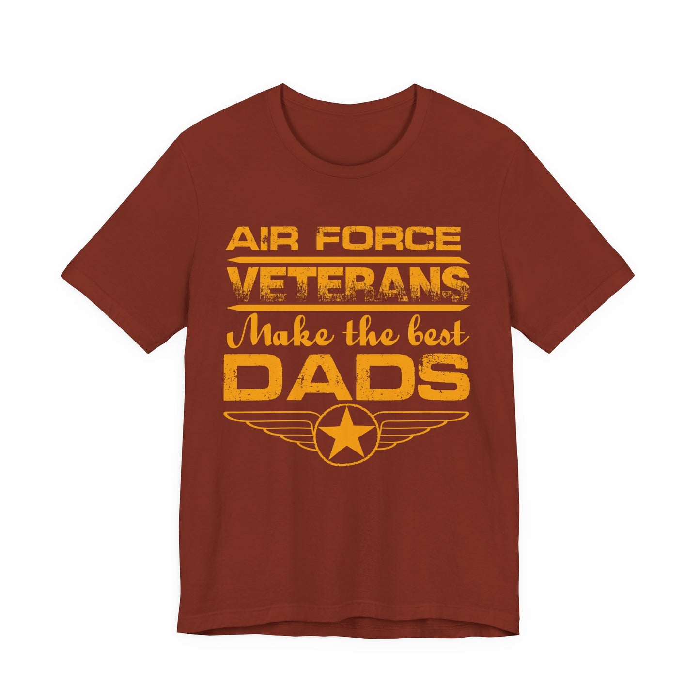 Air Force Veterans Make the Best Dads T-Shirt Military Dad Unisex Cotton Tee v48