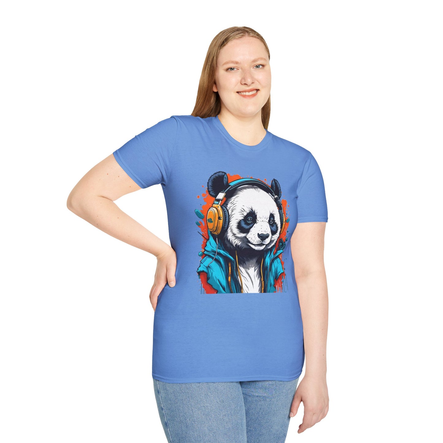 Animals Tees, Funny Animals Shirt, T Shirts with Funny Animals, T-Shirt with Panda, Panda Tees