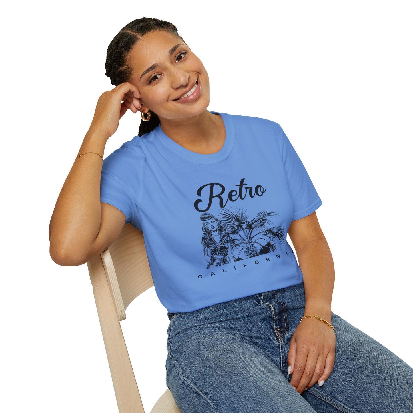 Retro T Shirt, Retro Design Shirt, Retro Art Tee Shirt, T-shirt with Retro Style