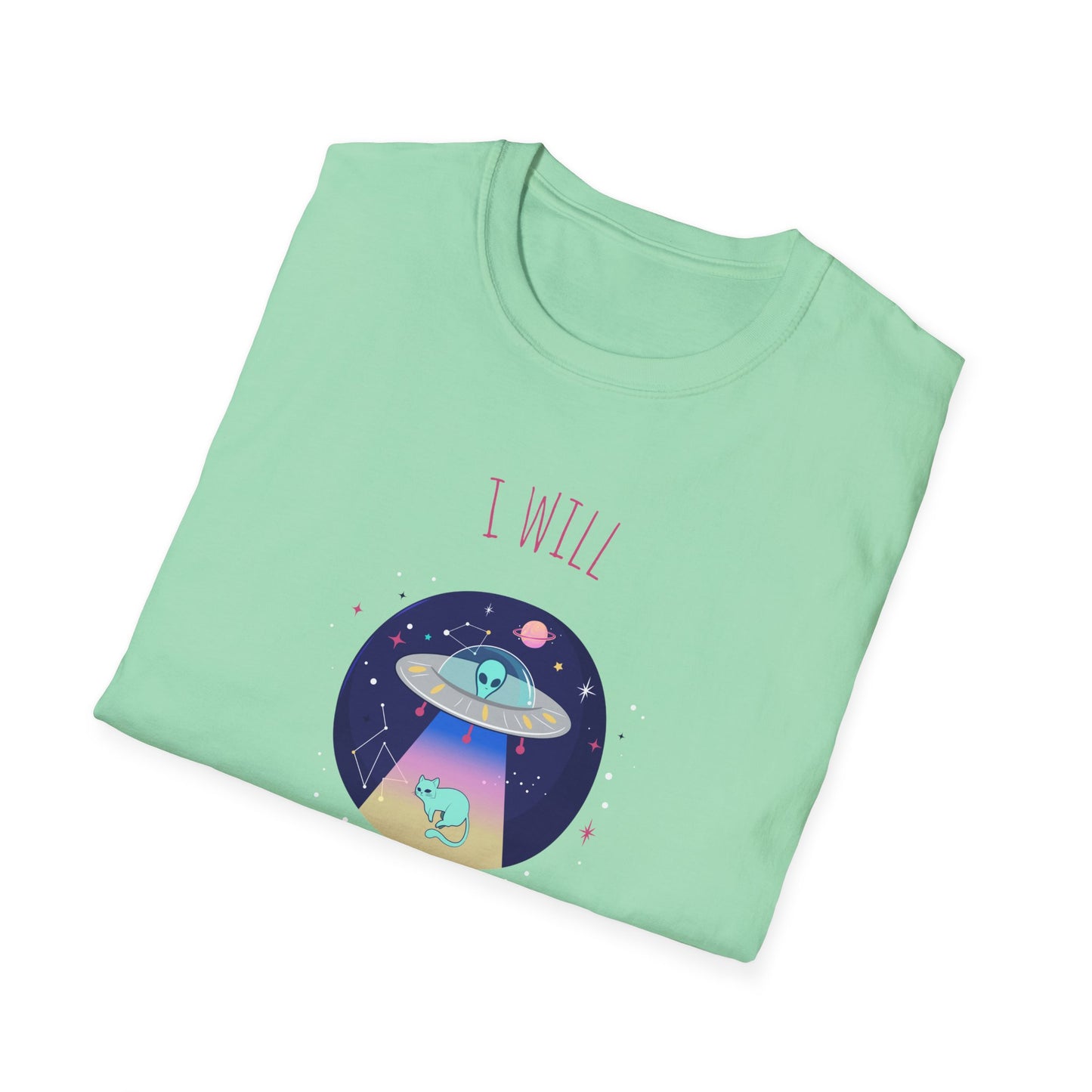 Funny T Shirts UFO Tees Funny Aliens Shirt