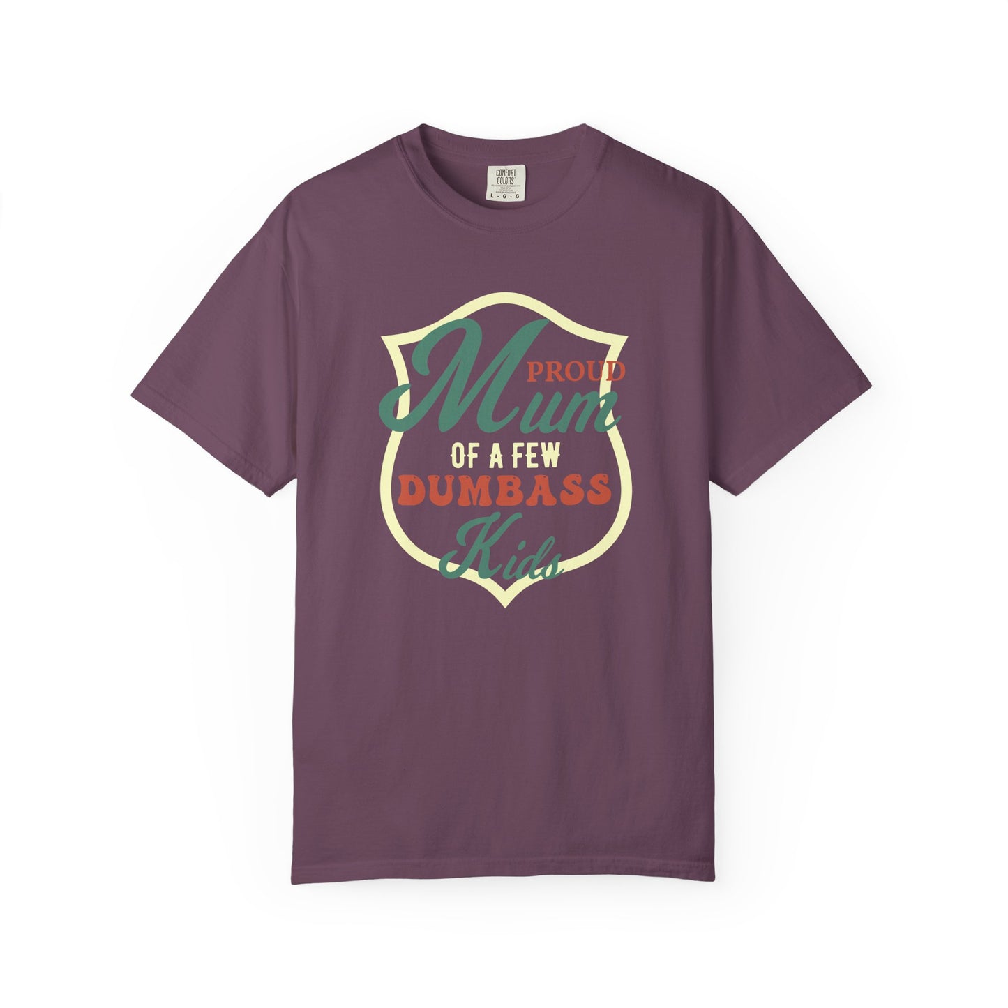 Mom T-shirt Mother's Day Mama Tee Unisex Comfort Colors Garment-Dyed Cotton h44