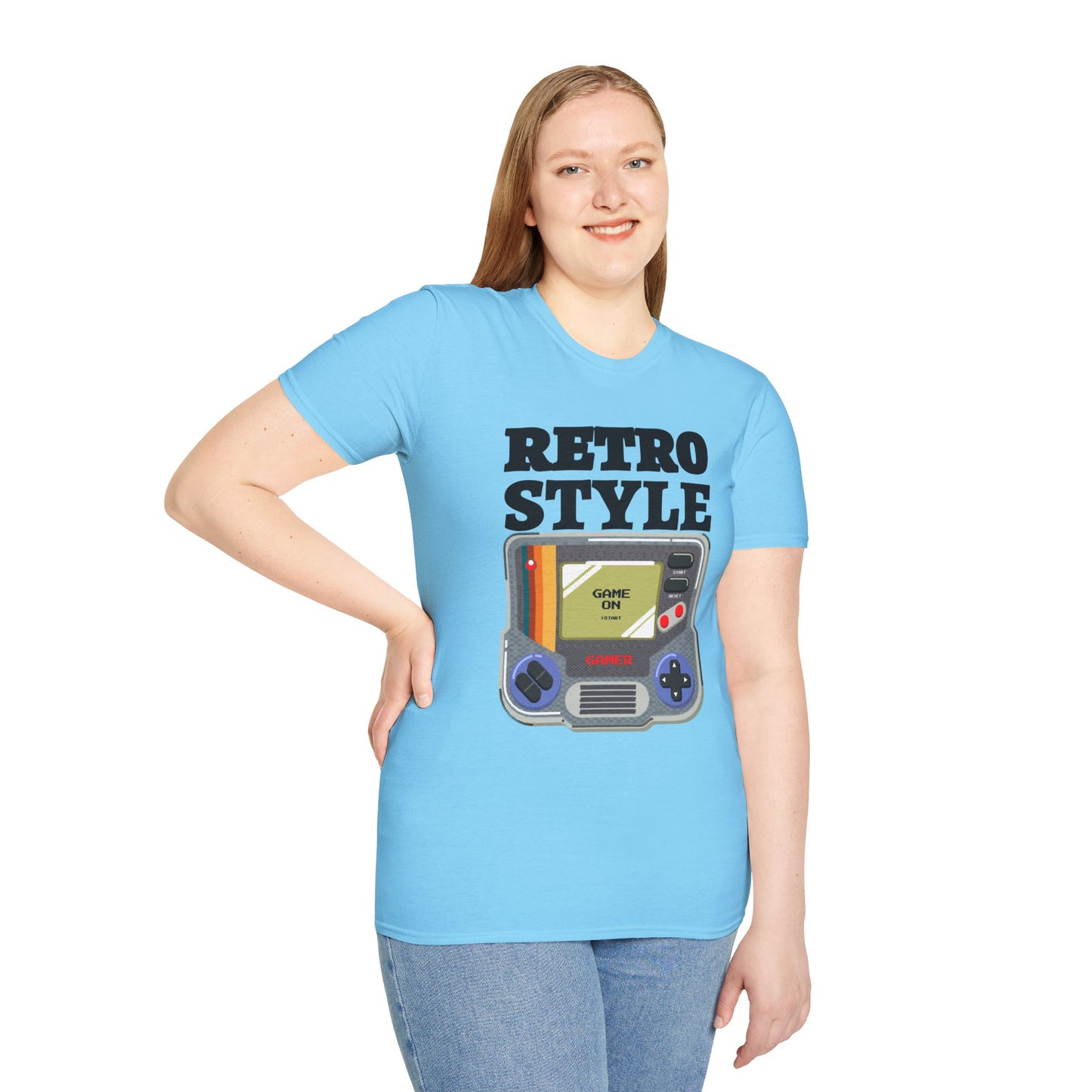 Retro T Shirt, Retro Design Shirt, Retro Art Tee Shirt, T-shirt with Retro Style
