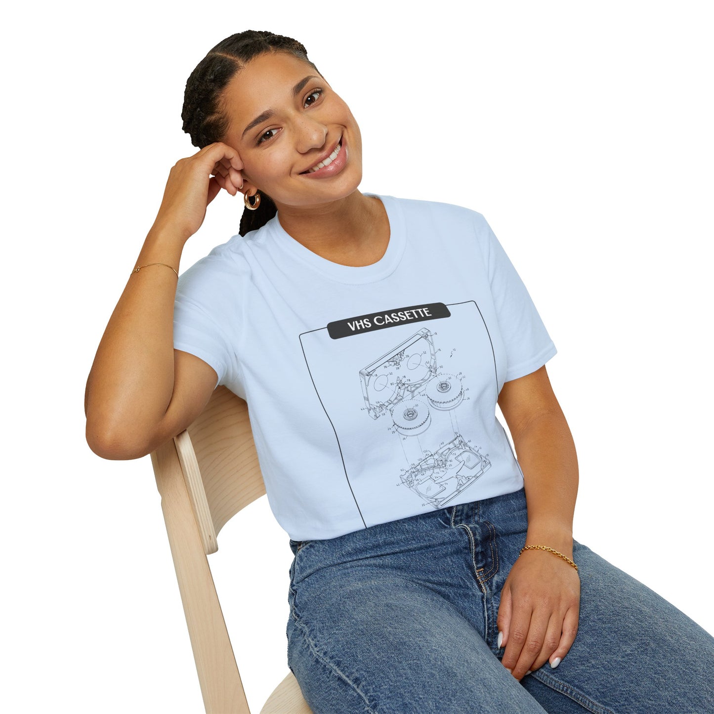Retro T Shirt, Retro Design Shirt, Retro Art Tee Shirt, T-shirt with Retro Style