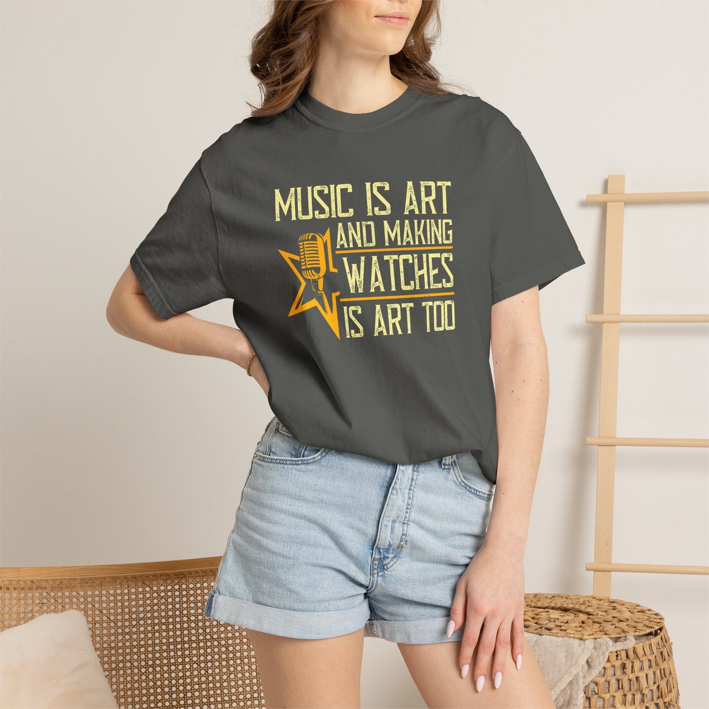 Music Graphic Design Unisex Cotton T-shirt m28