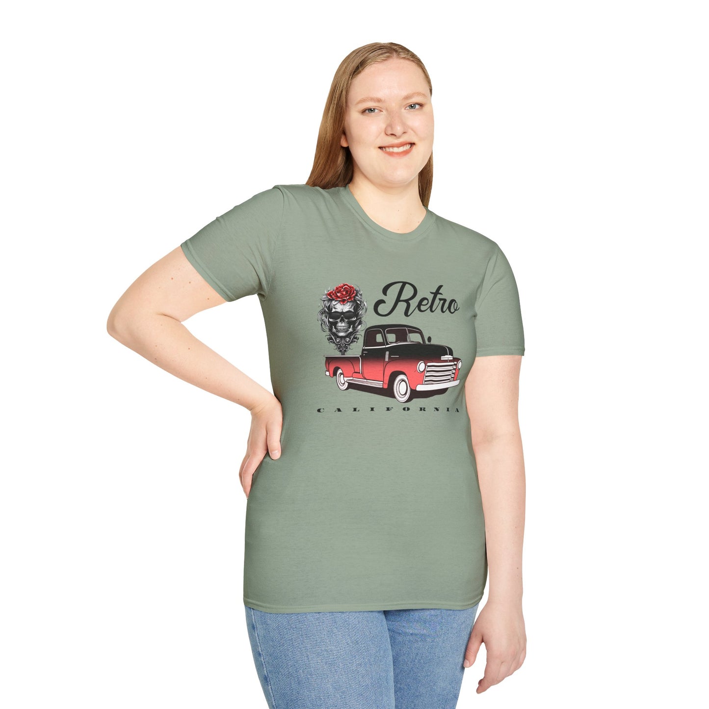 Retro T Shirt, Retro Design Shirt, Retro Art Tee Shirt, T-shirt with Retro Style