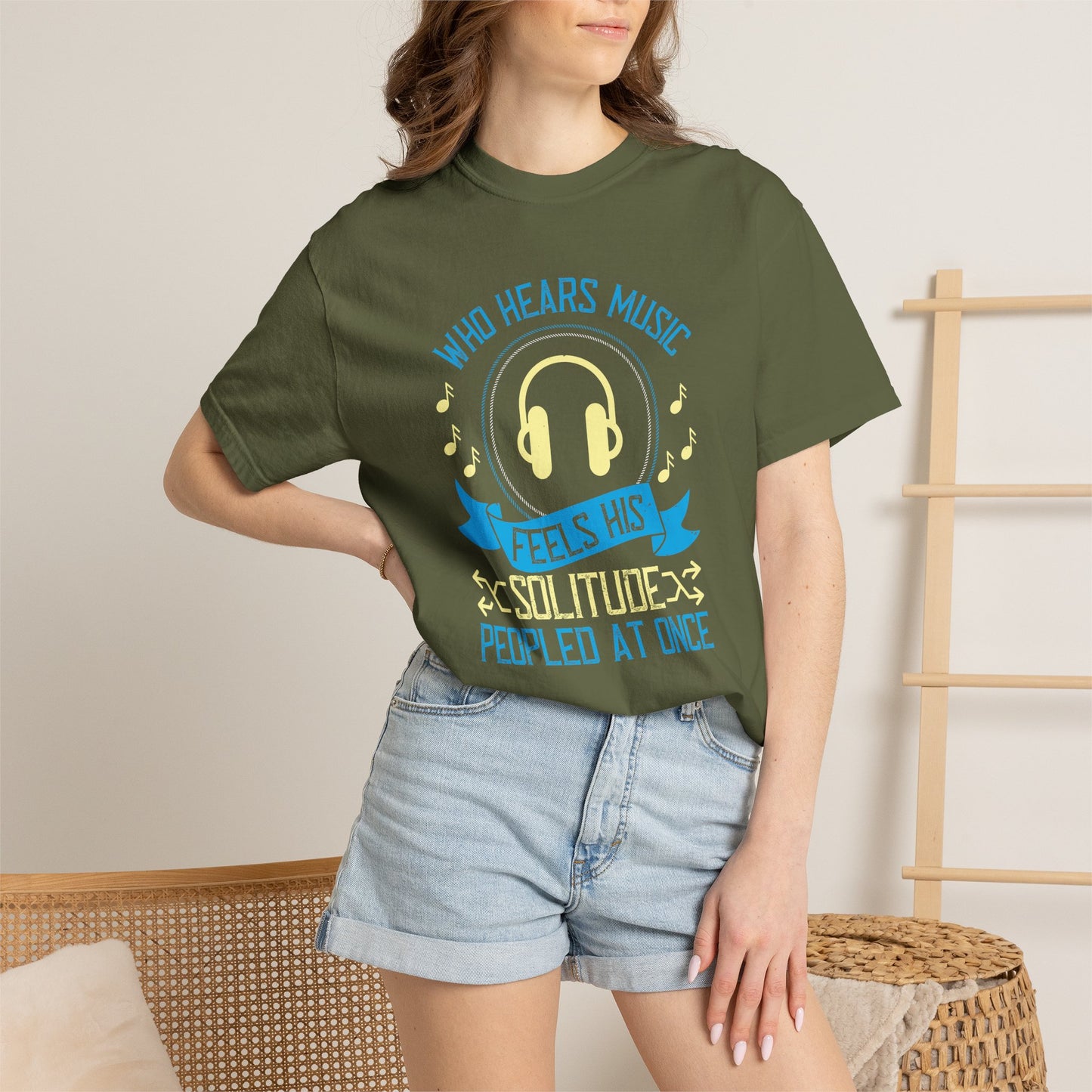 Music Graphic Design Unisex Cotton T-shirt m49